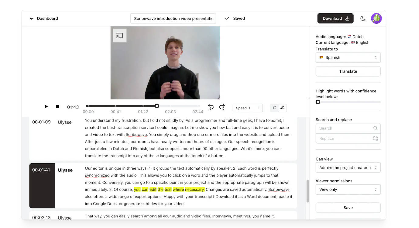 Scribewave gallery image