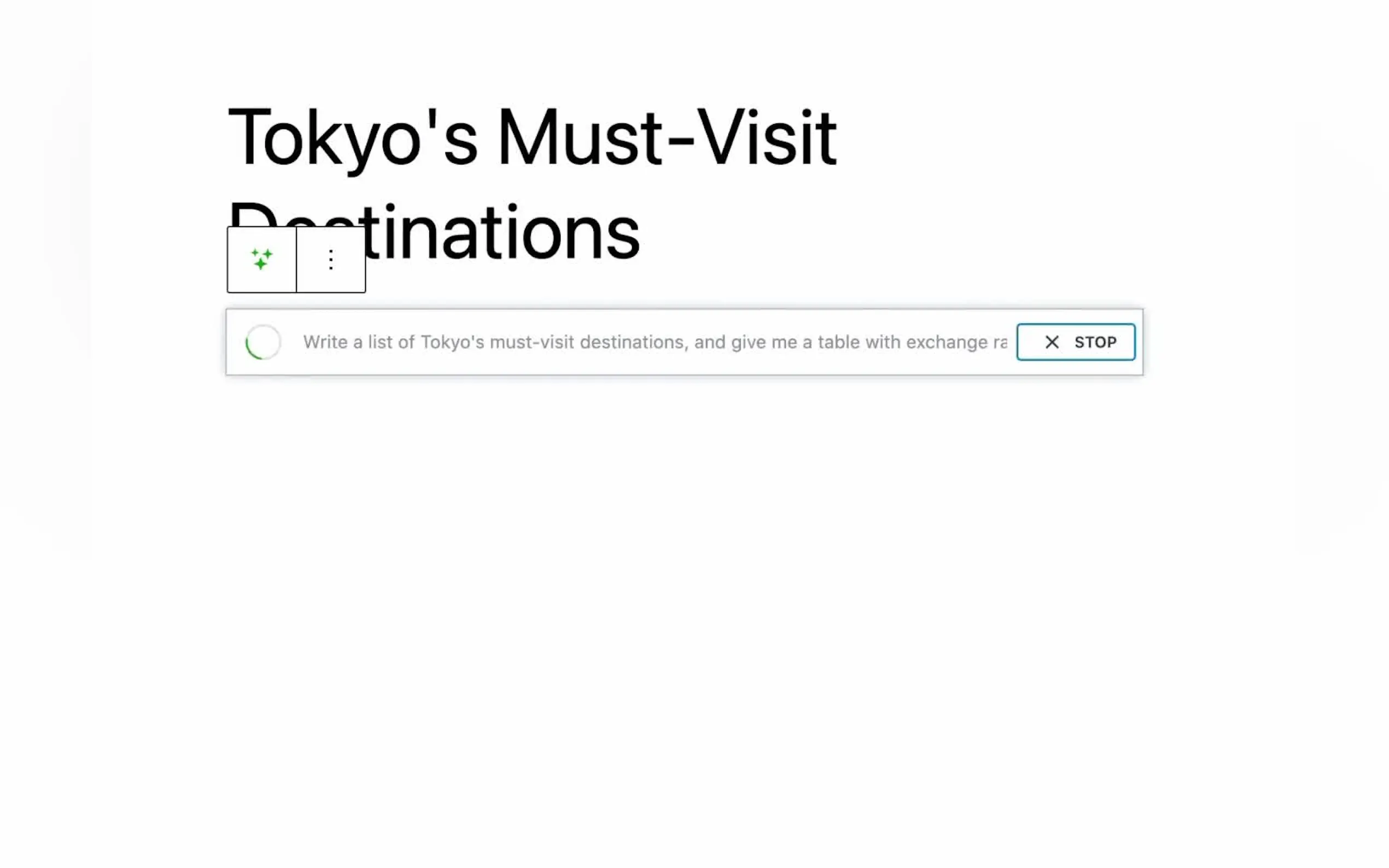 Jetpack AI Assistant gallery image