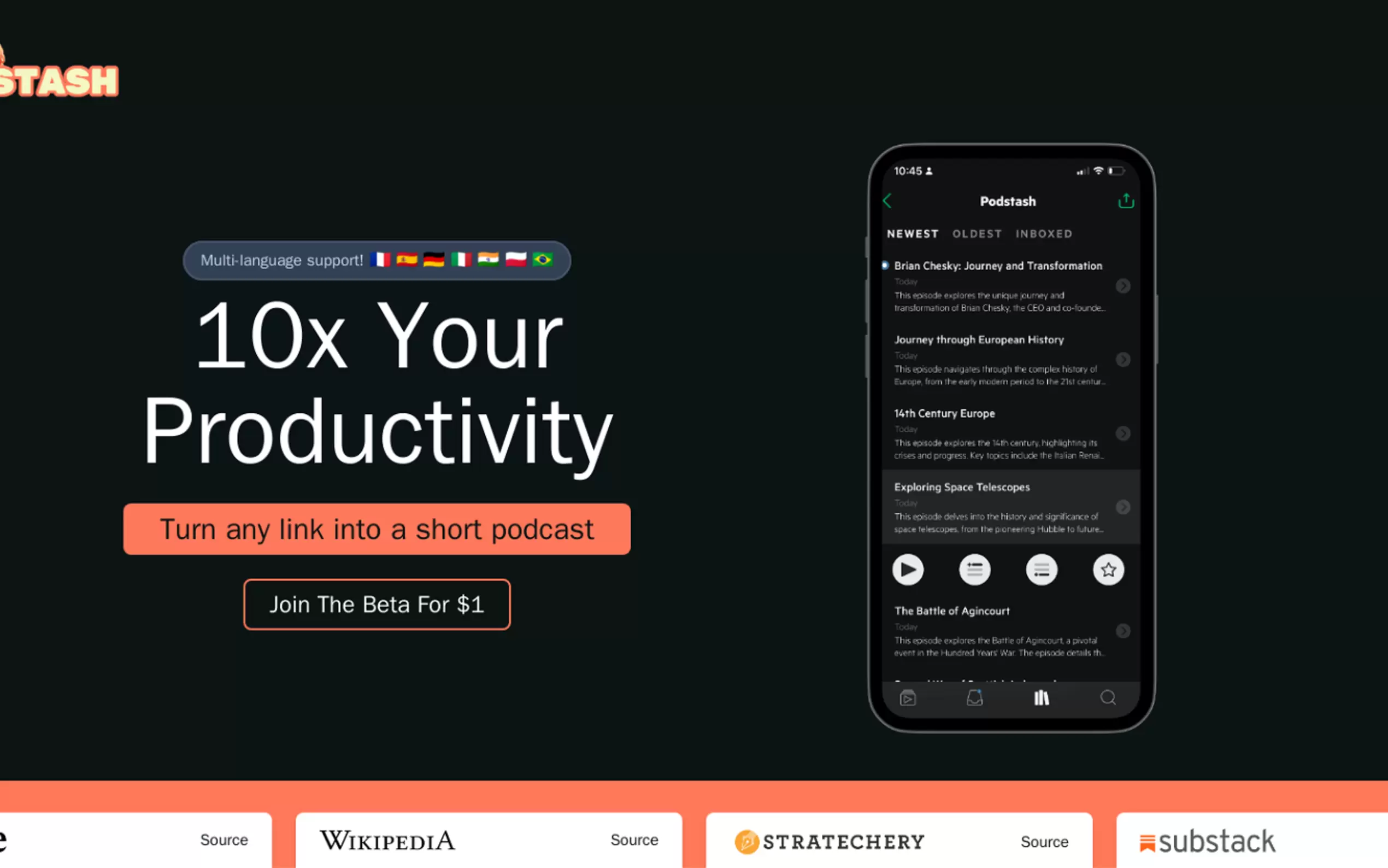 Podstash gallery image