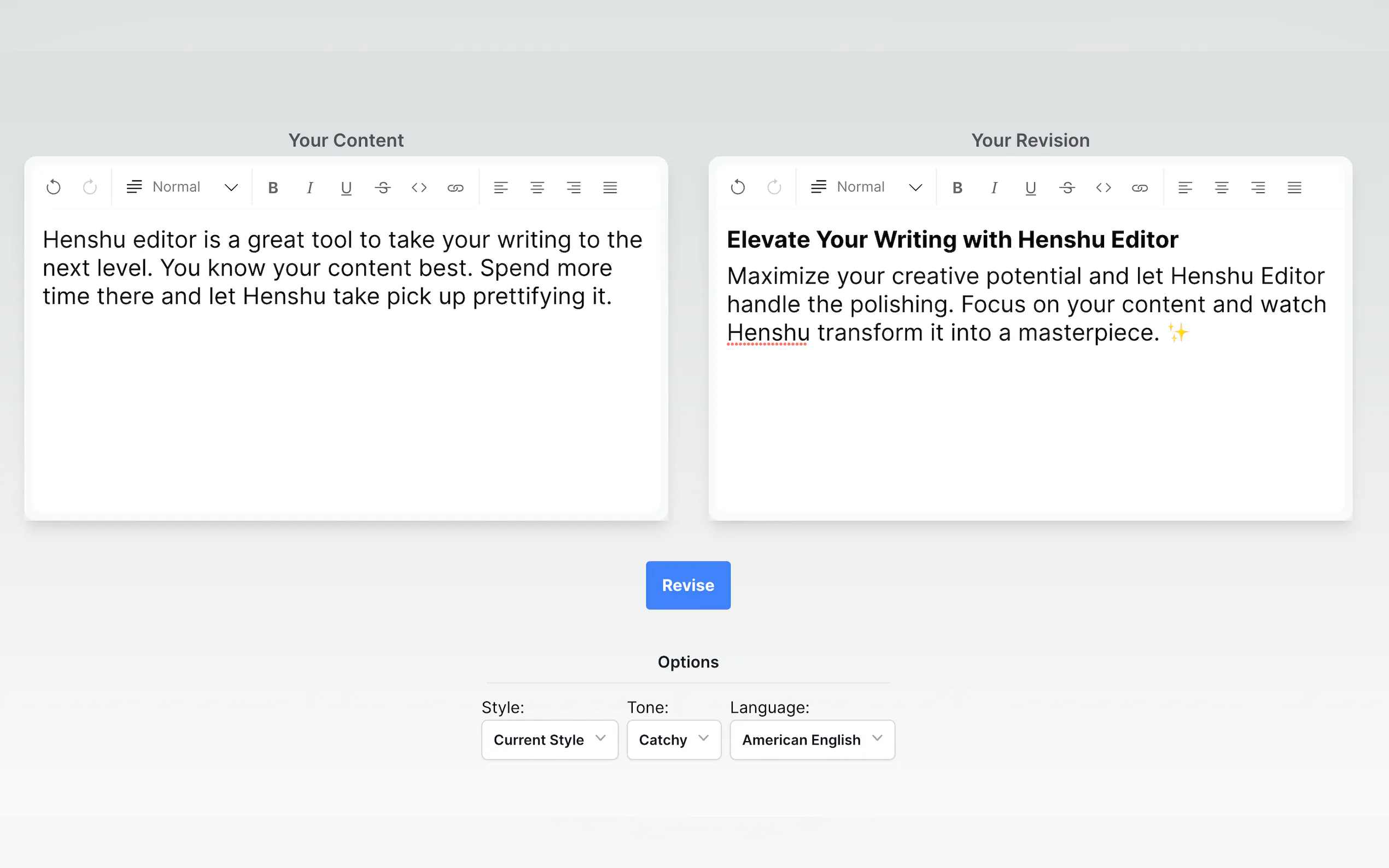 Henshu.ai gallery image