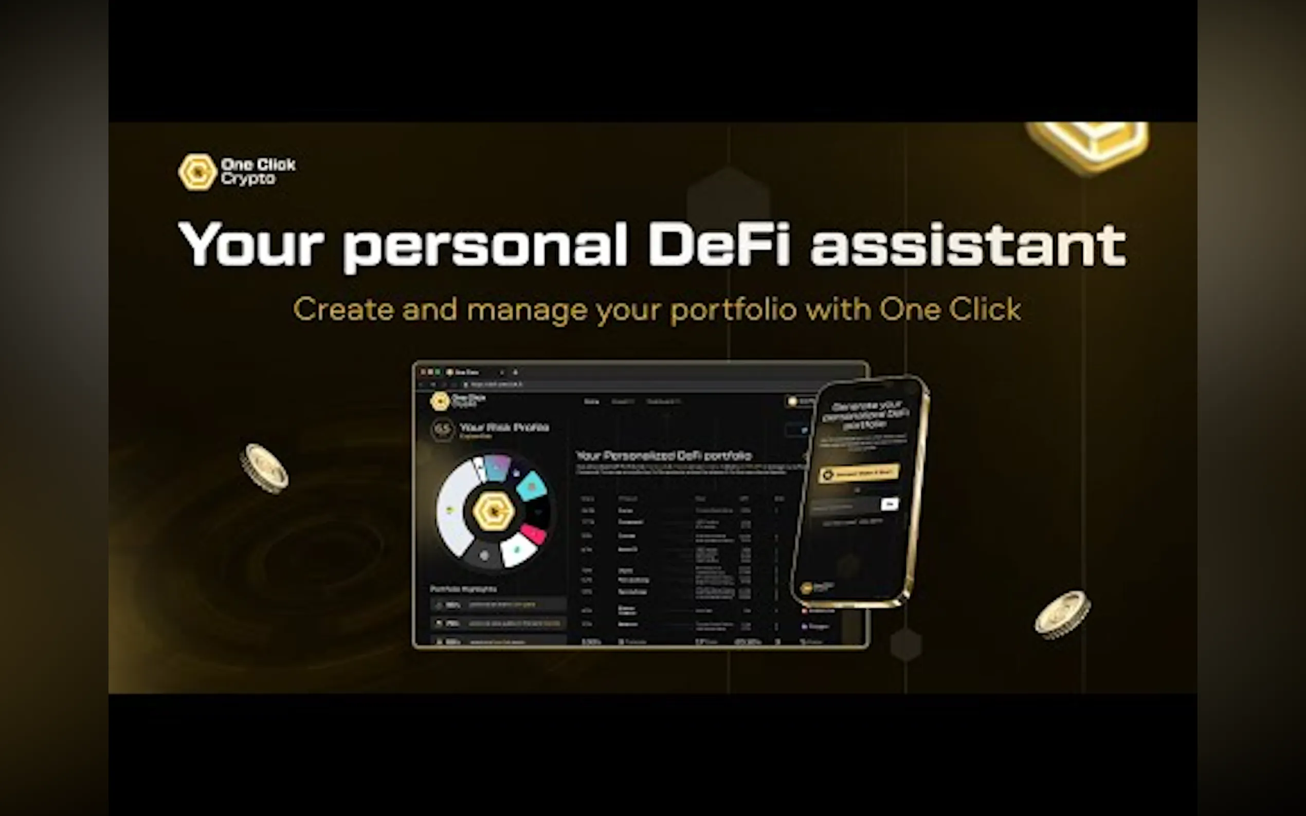 One Click Crypto: AI + DeFi gallery image