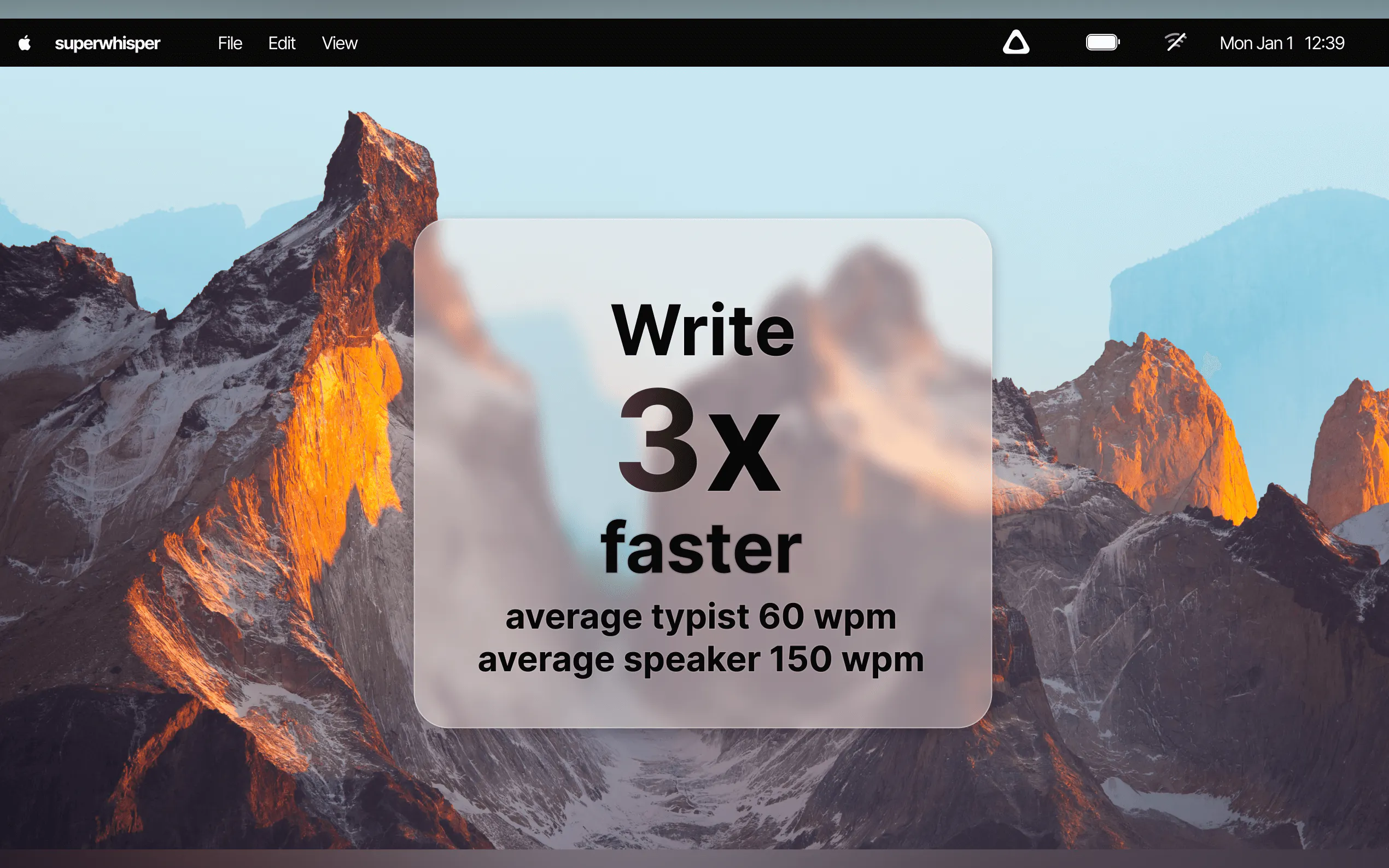 Superwhisper gallery image
