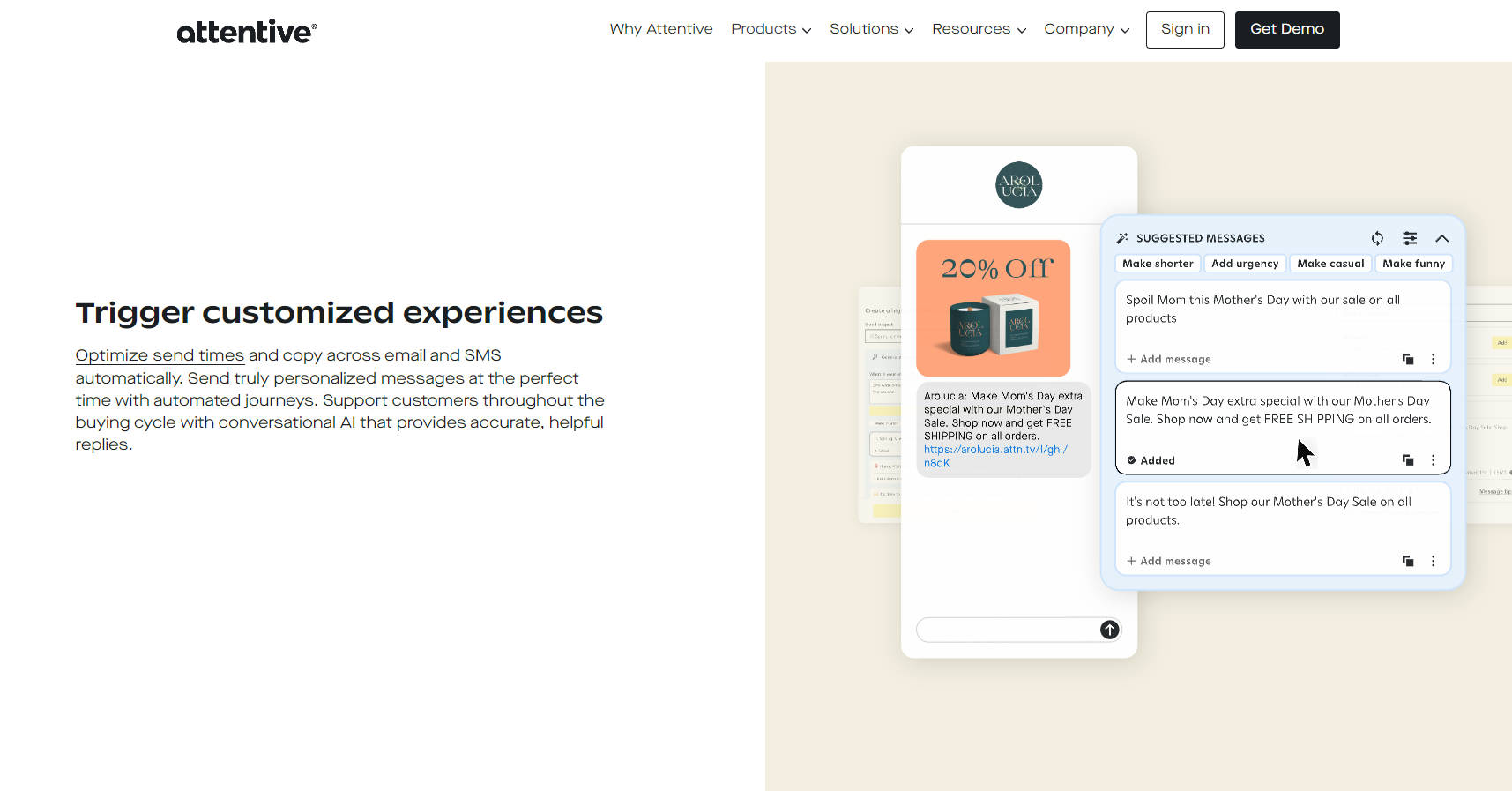 Attentive gallery image