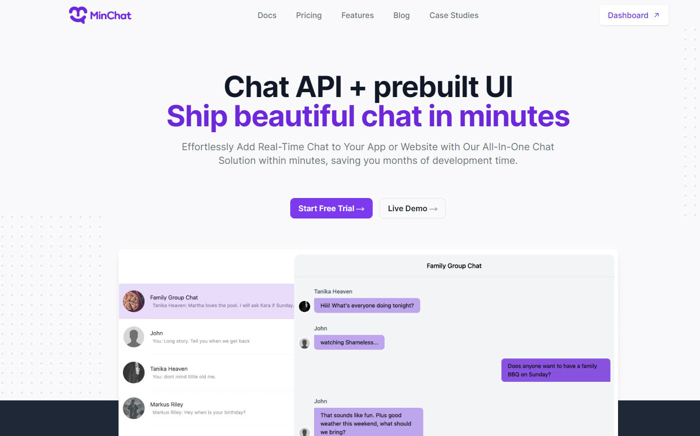 MinChat gallery image