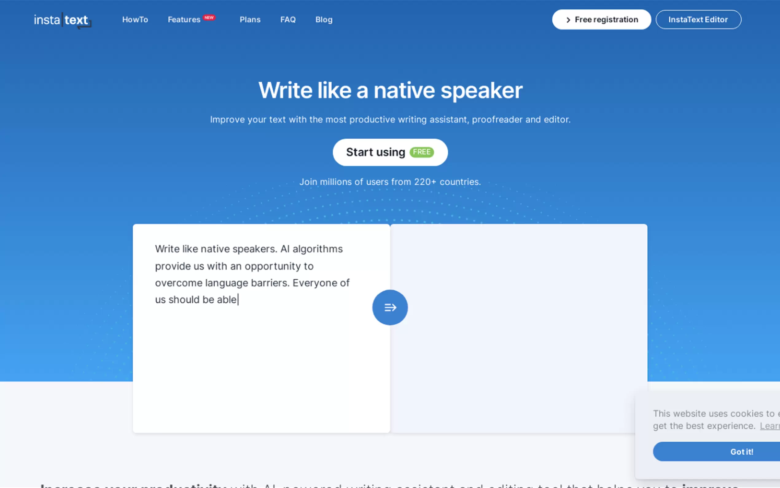 InstaText gallery image