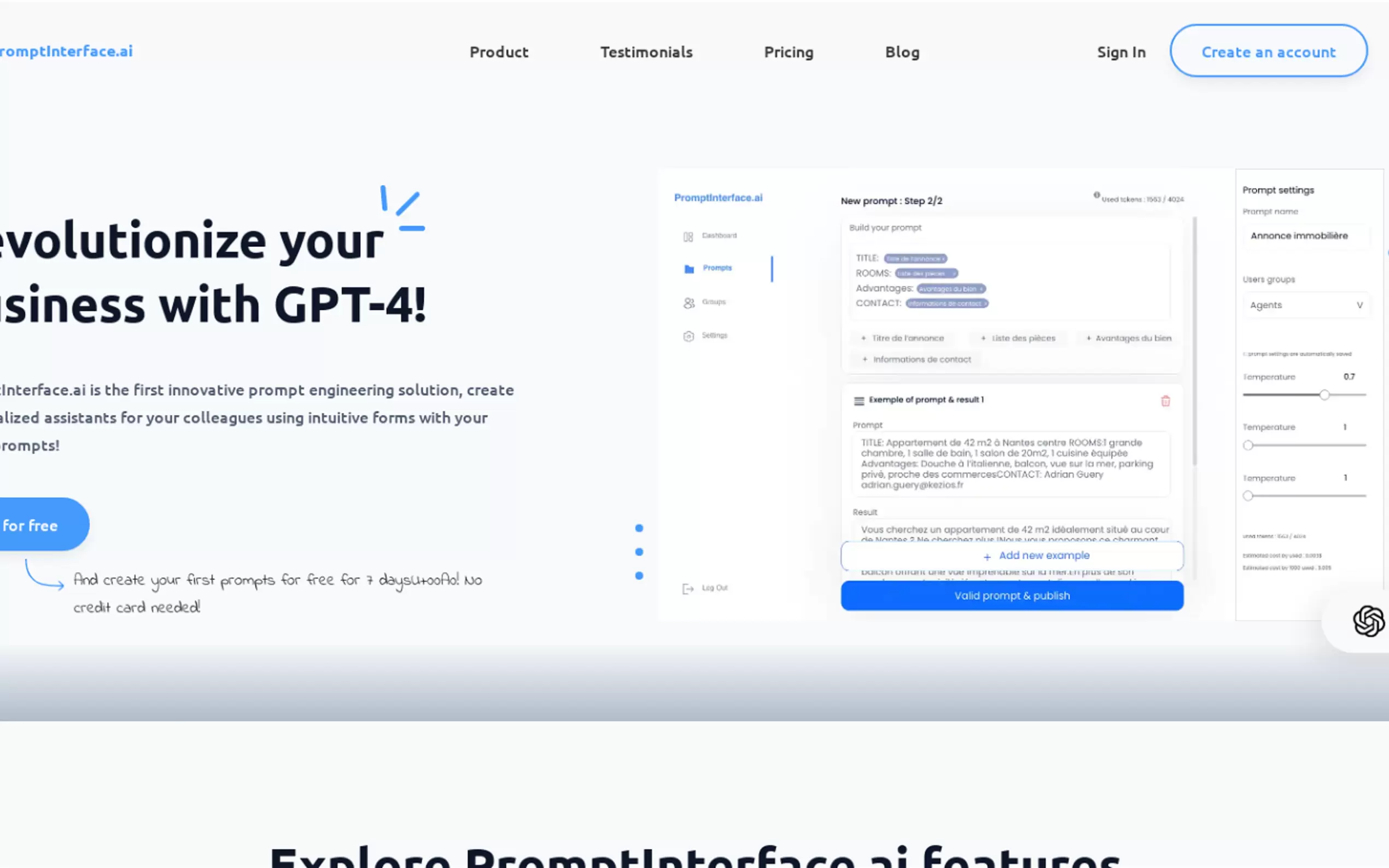 PromptInterface.ai gallery image
