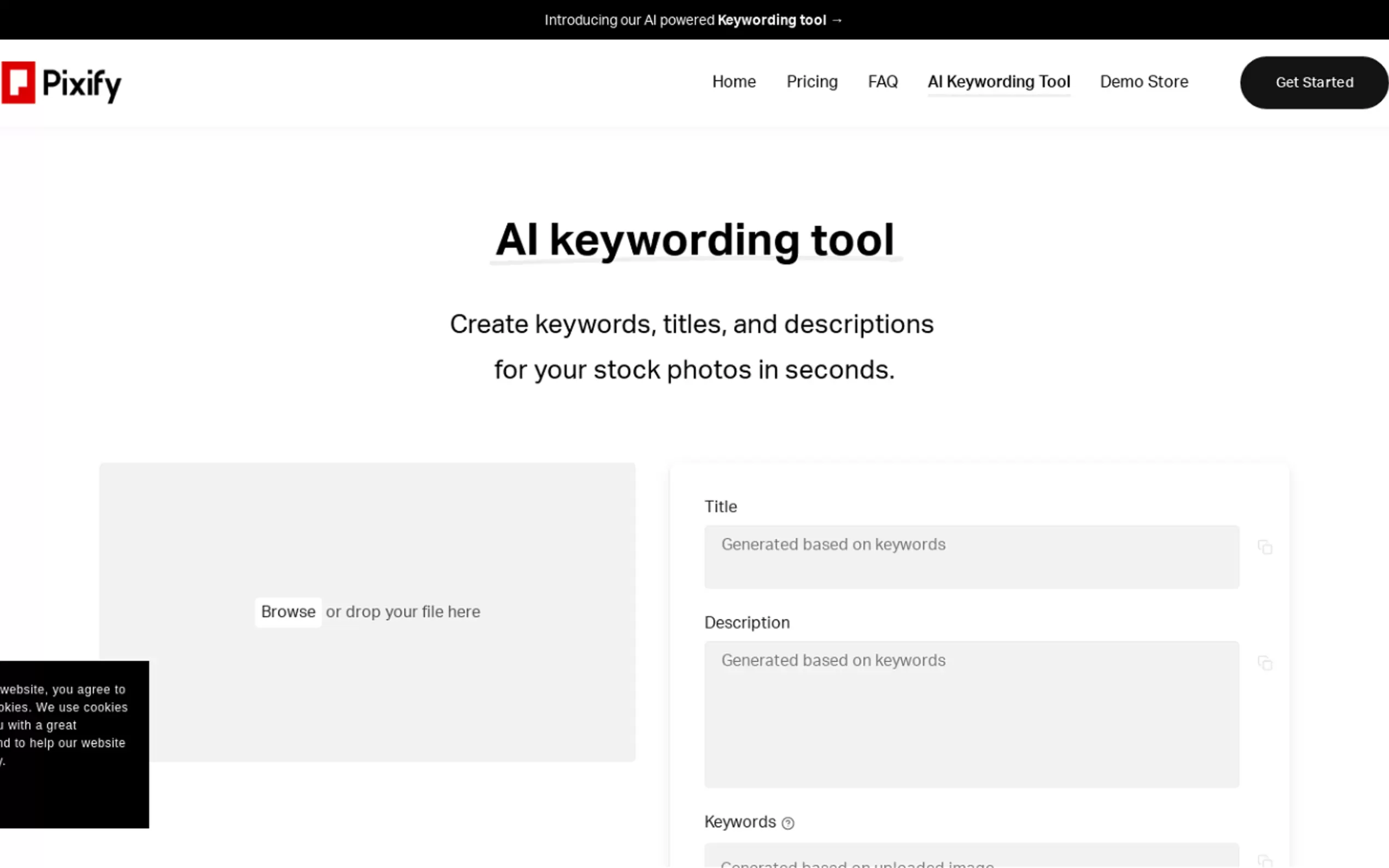 AI Keywording Tool gallery image