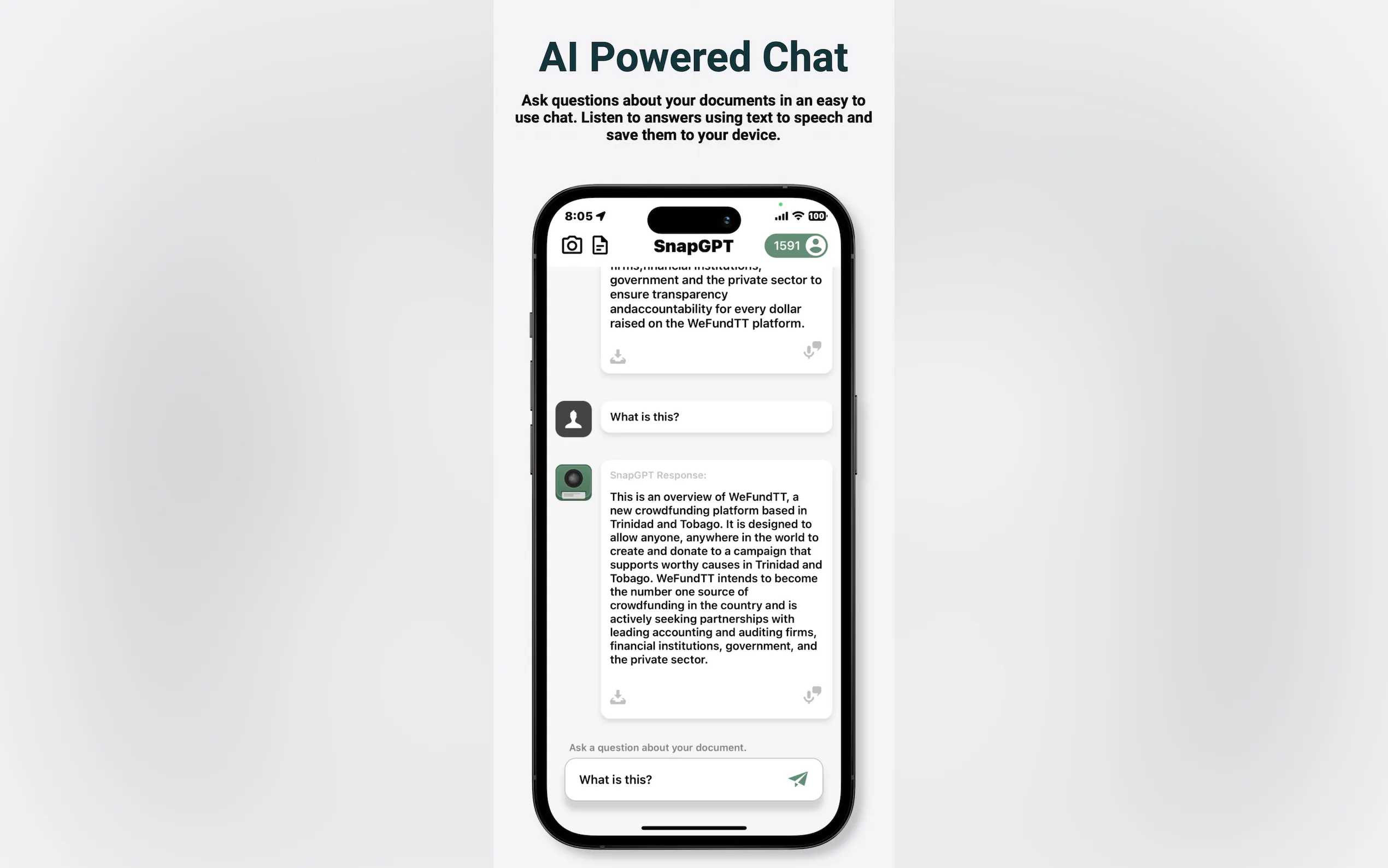 SnapGPT gallery image