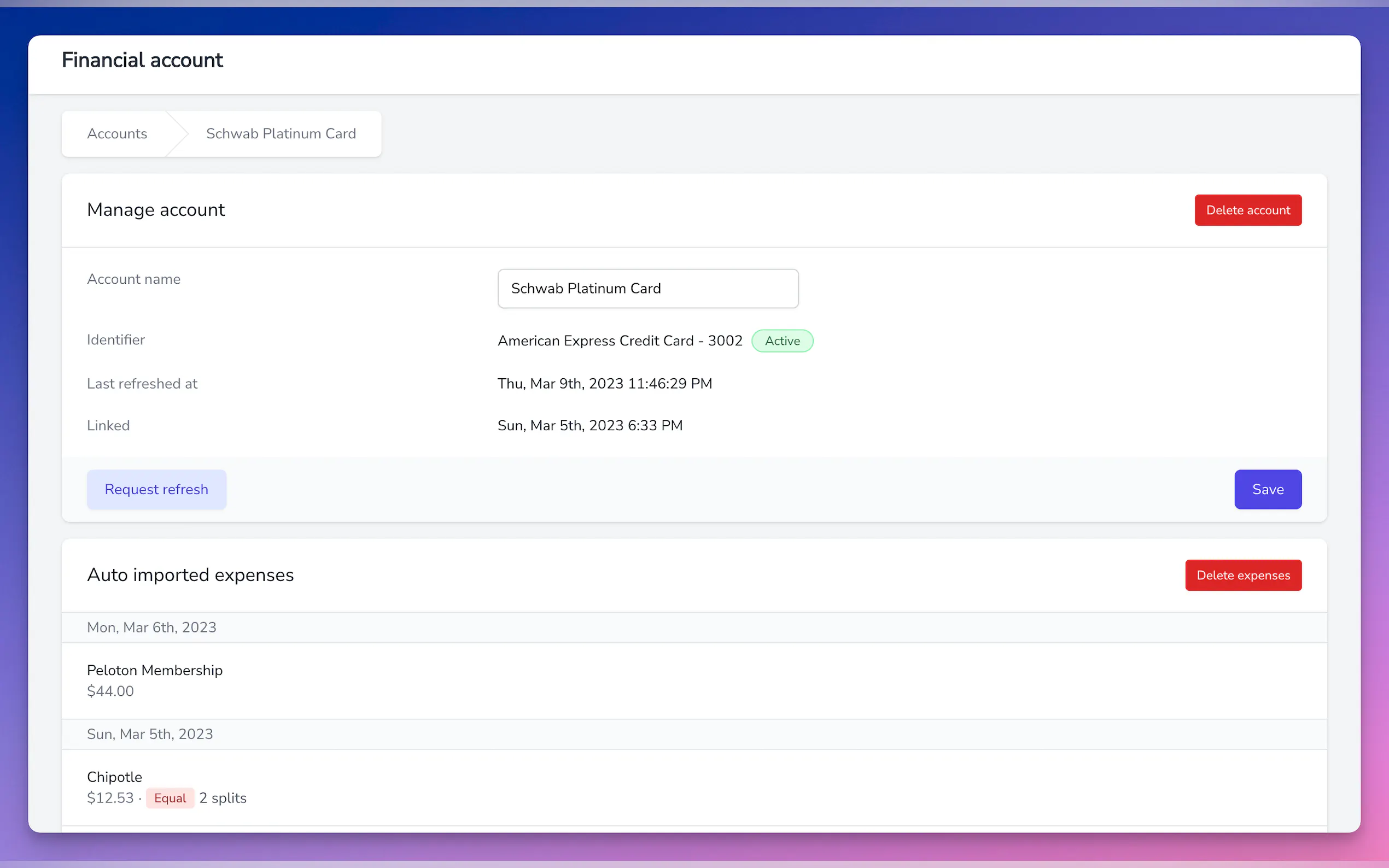 SplitMyExpenses gallery image