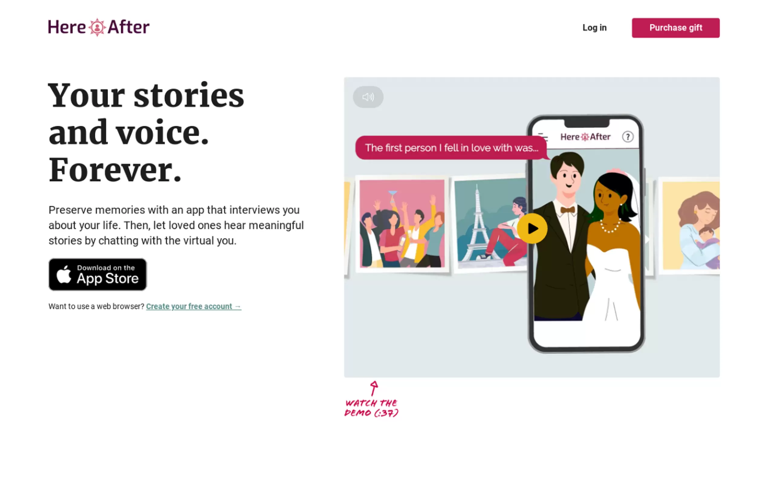 HereAfter AI gallery image