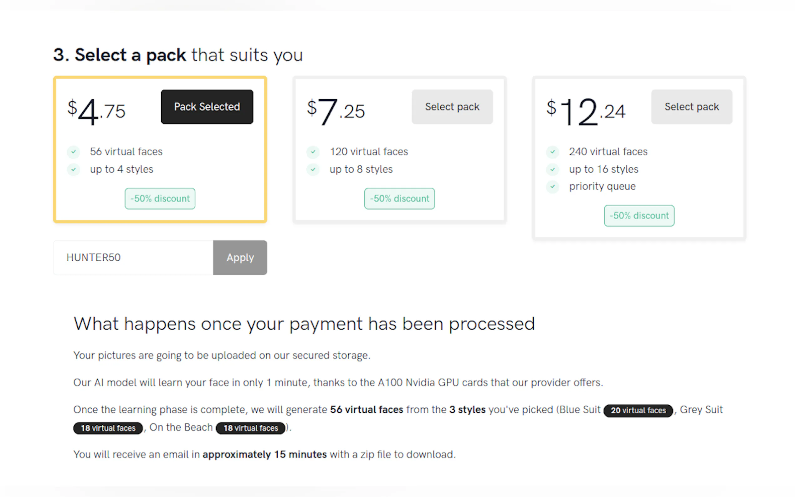 Virtual Face gallery image