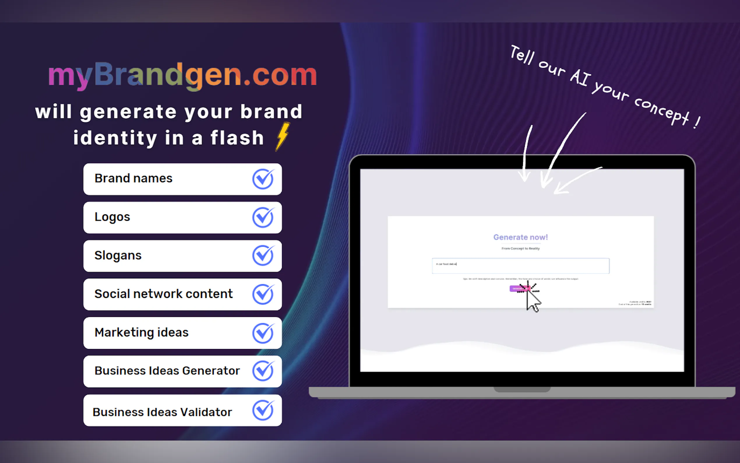 A.I Brand Generator gallery image
