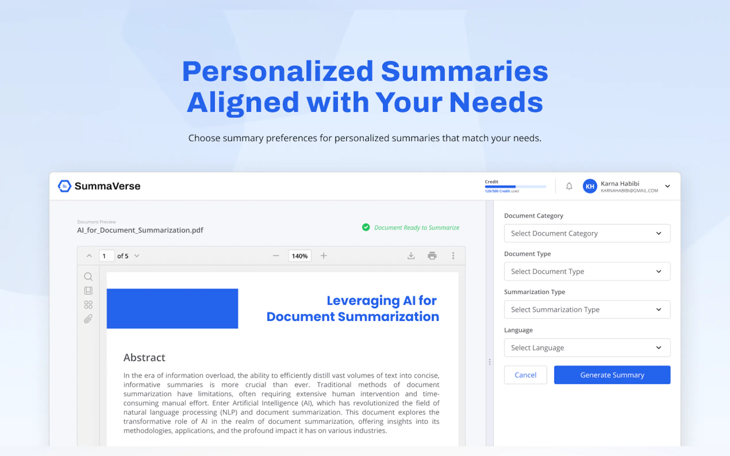 SummaVerse gallery image