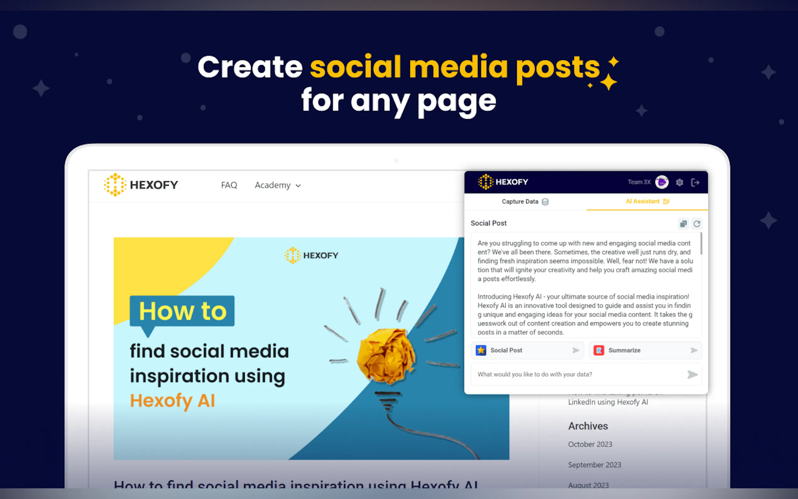 Hexofy AI gallery image