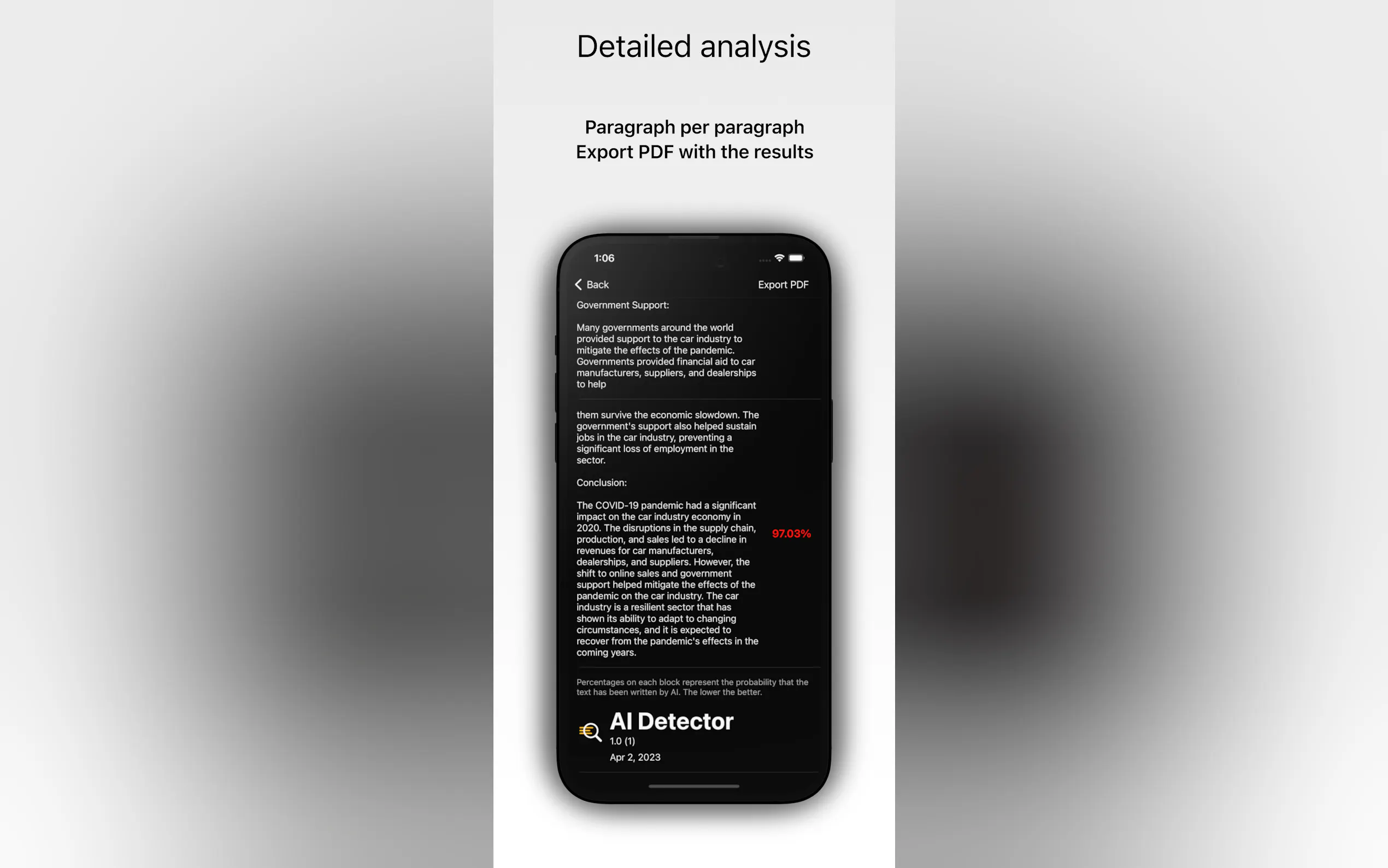 AI Detector - Text Validator gallery image