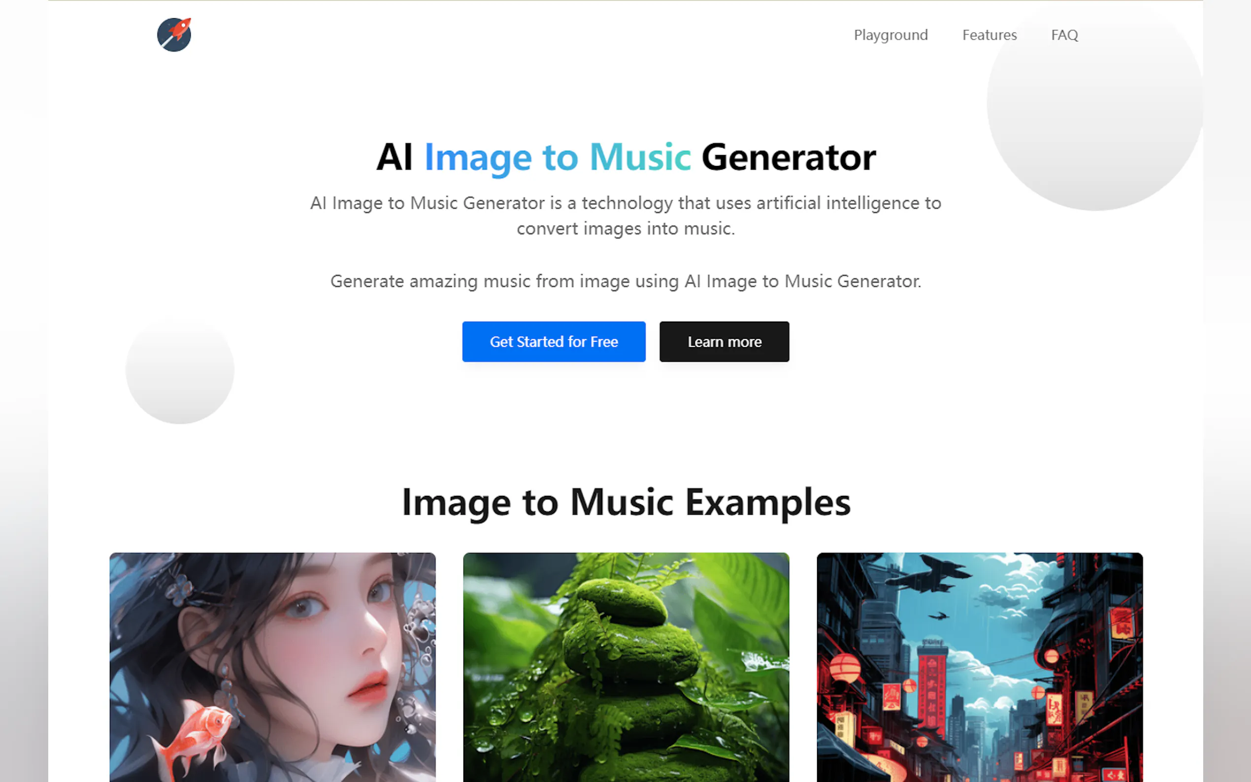 AI Image to Music Generator gallery image