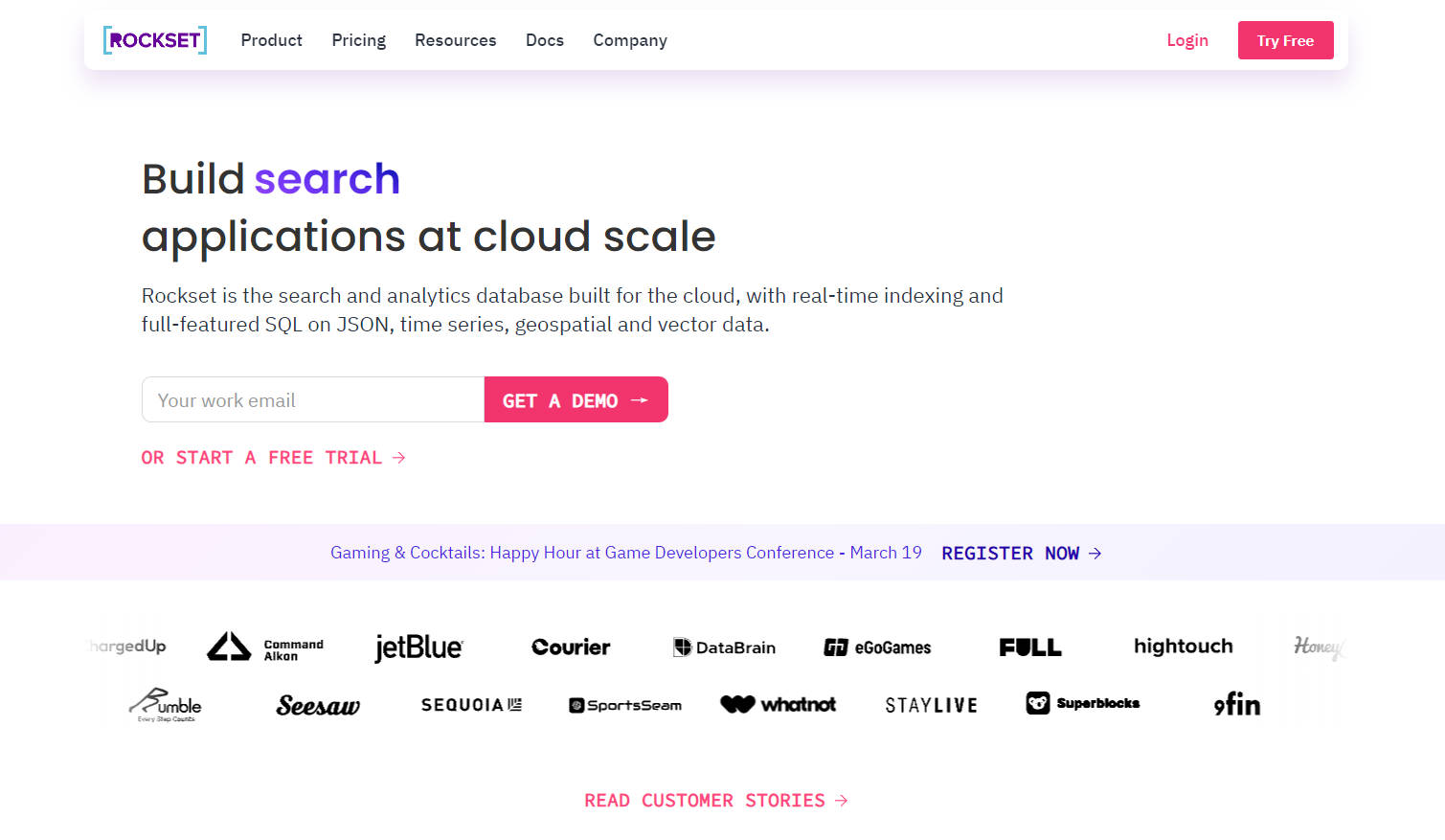 Rockset gallery image