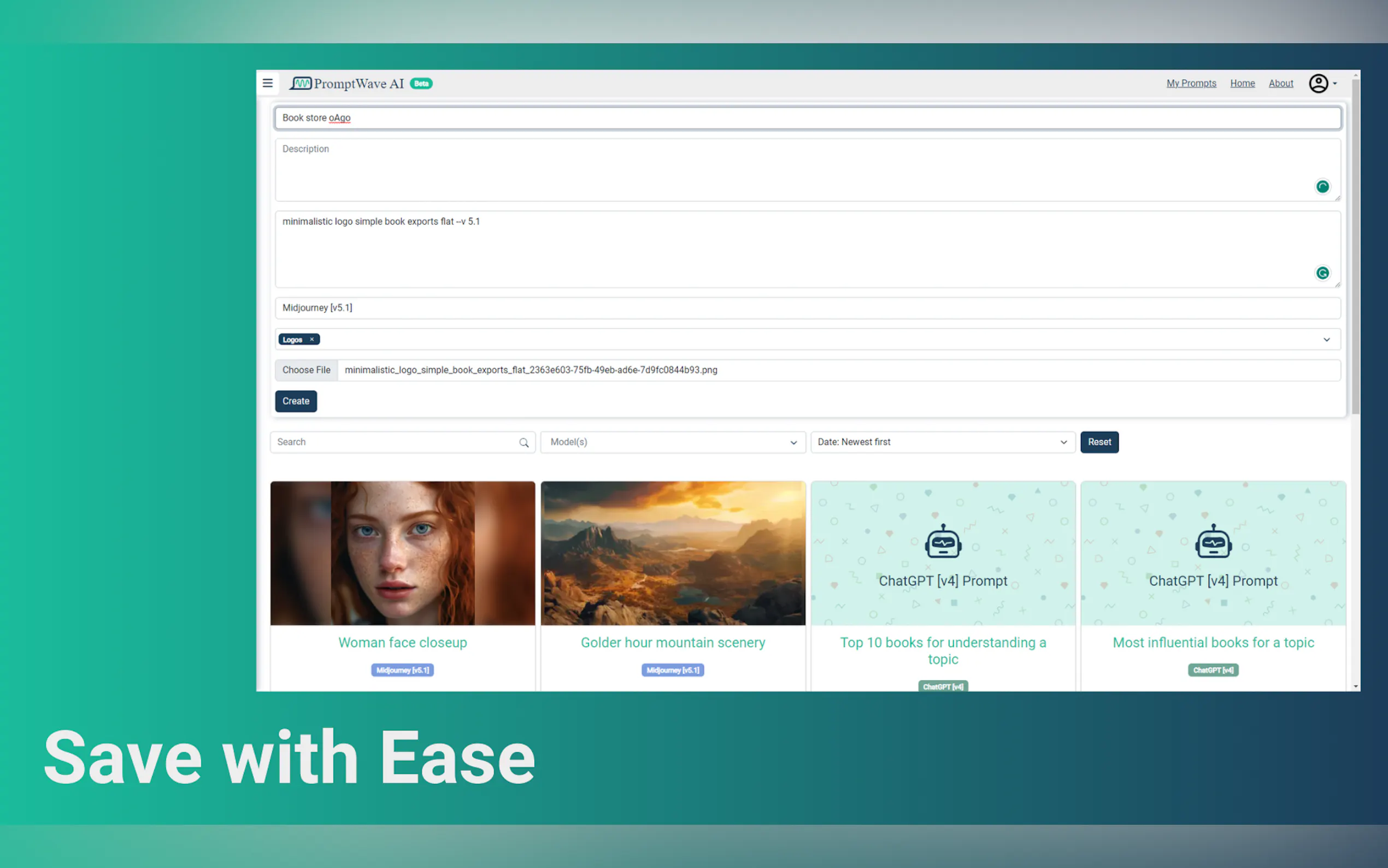 PromptWave AI gallery image