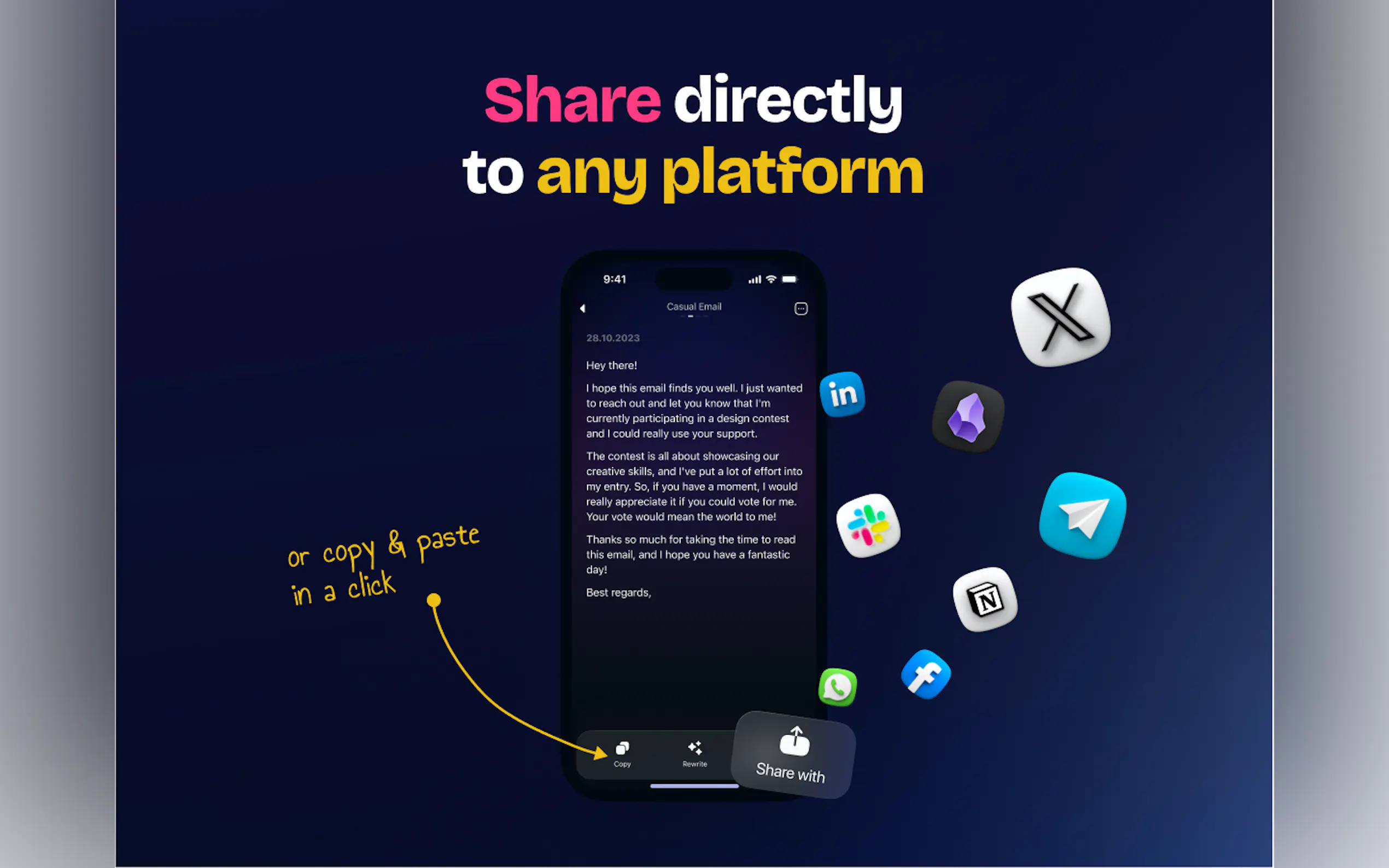 Letterly App gallery image