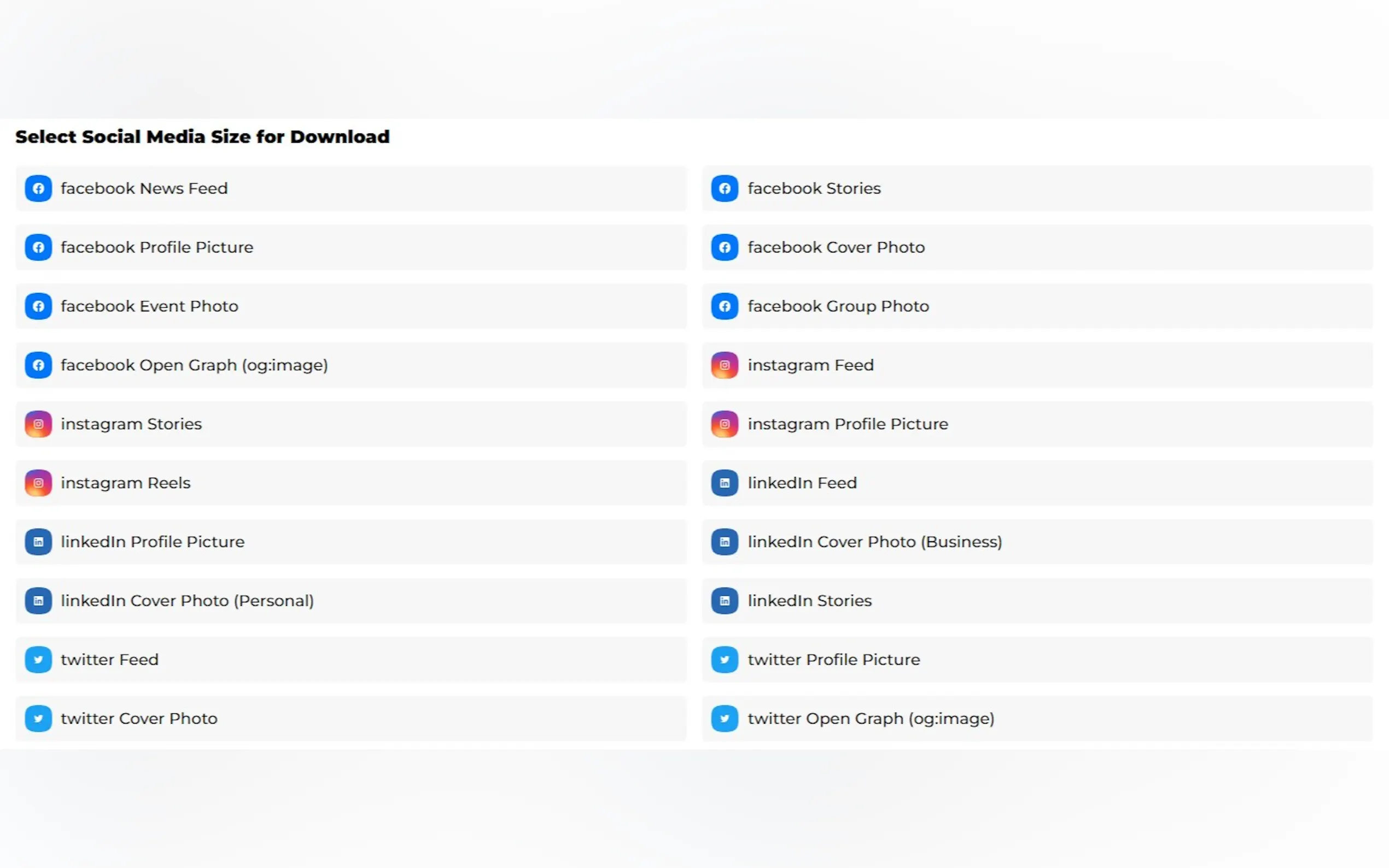 Intelligence image crop/resize gallery image