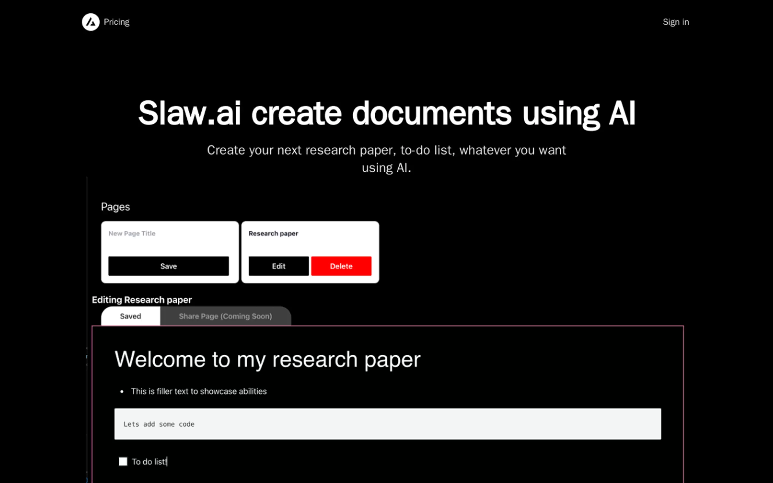 Slaw.ai gallery image