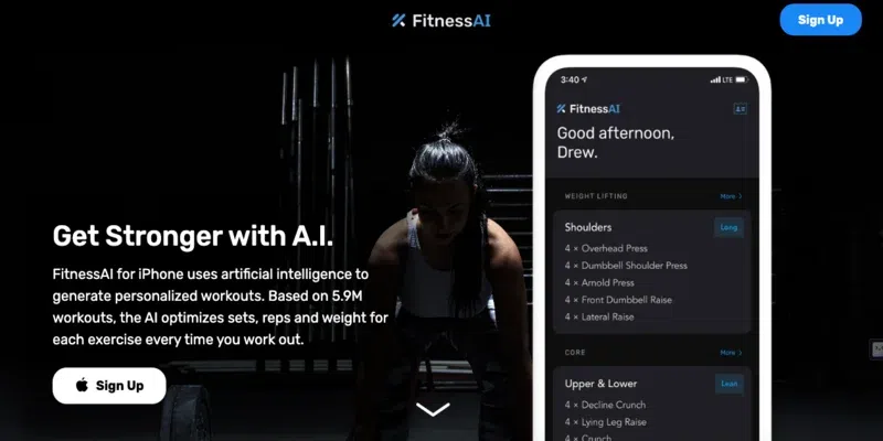 Elevate Your Fitness Game with AI: Discover the Top 10  Tools for Optimal Health