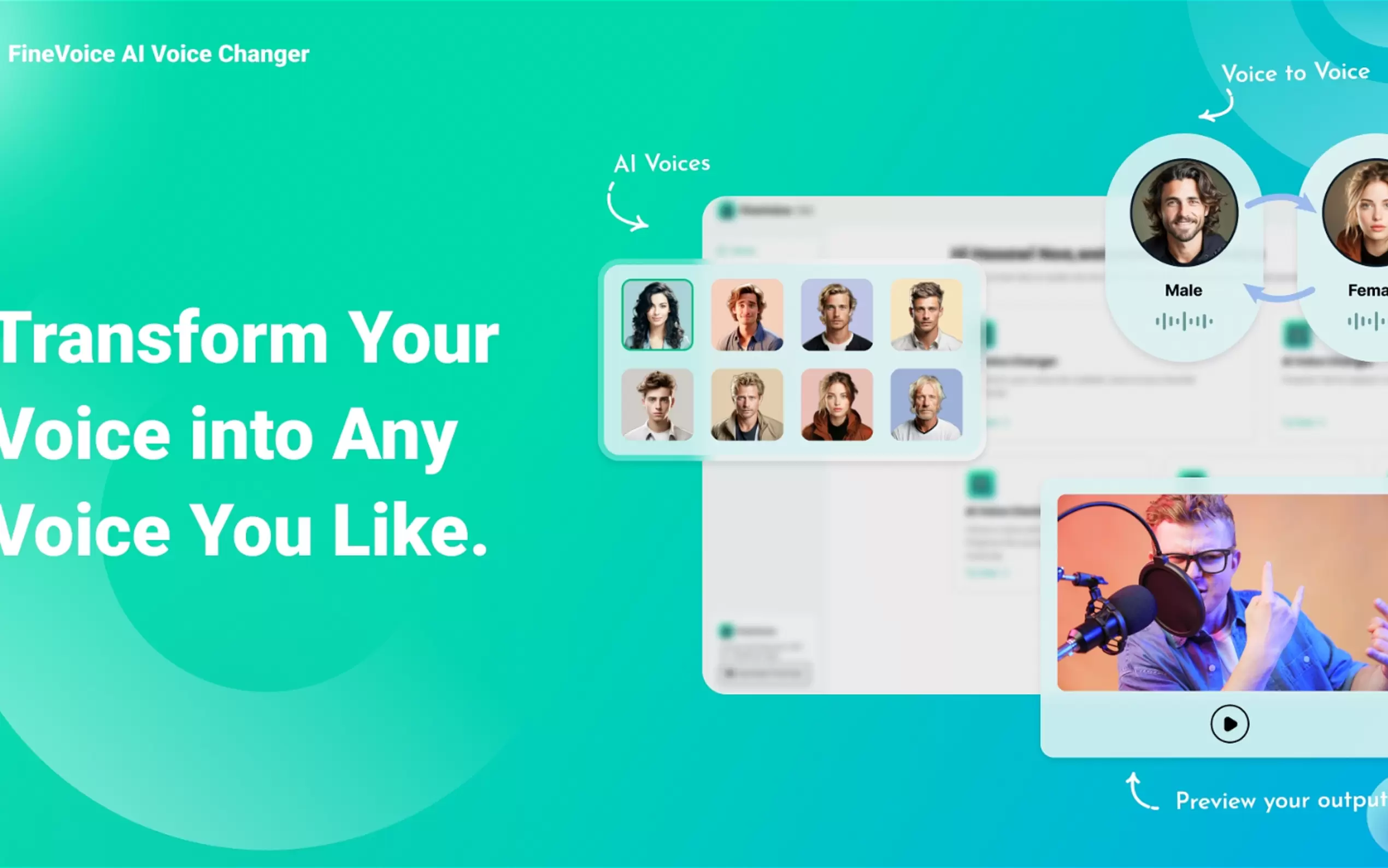 FineShare Online Voice Changer gallery image
