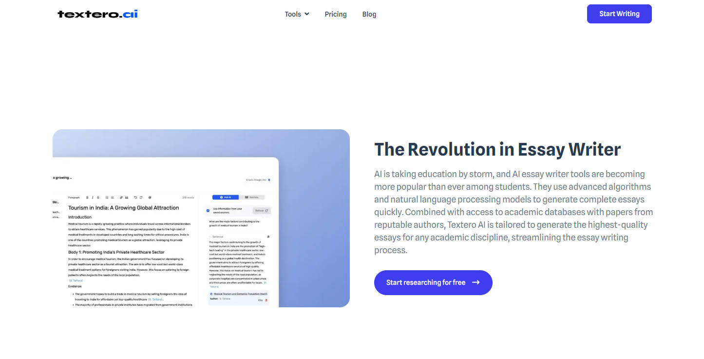 Textero AI gallery image