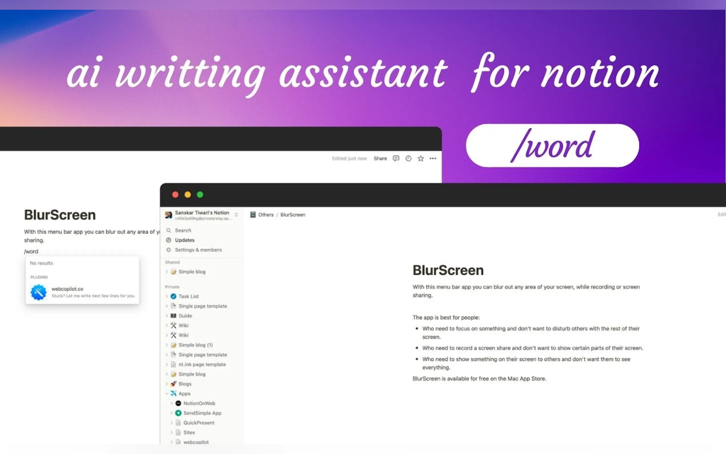 WebCopilot gallery image