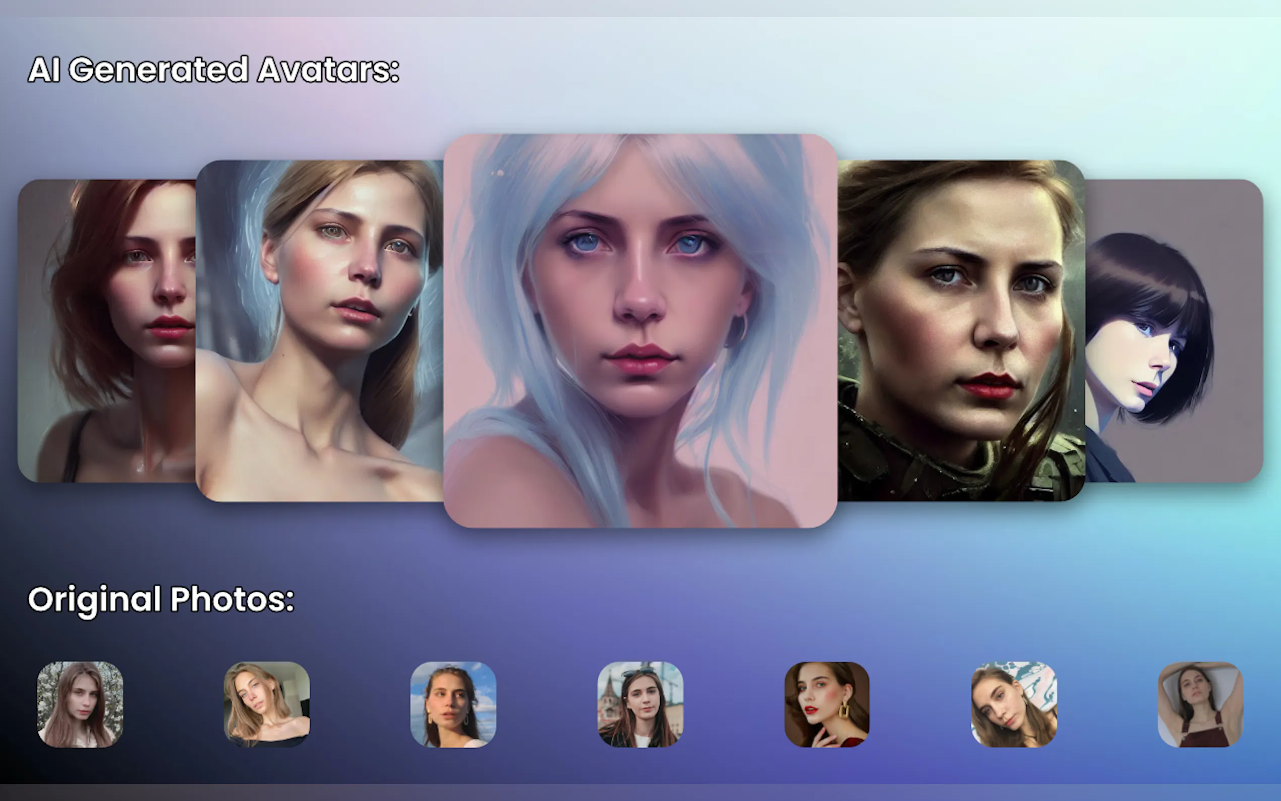 SocialBook's AI Avatar Creator gallery image