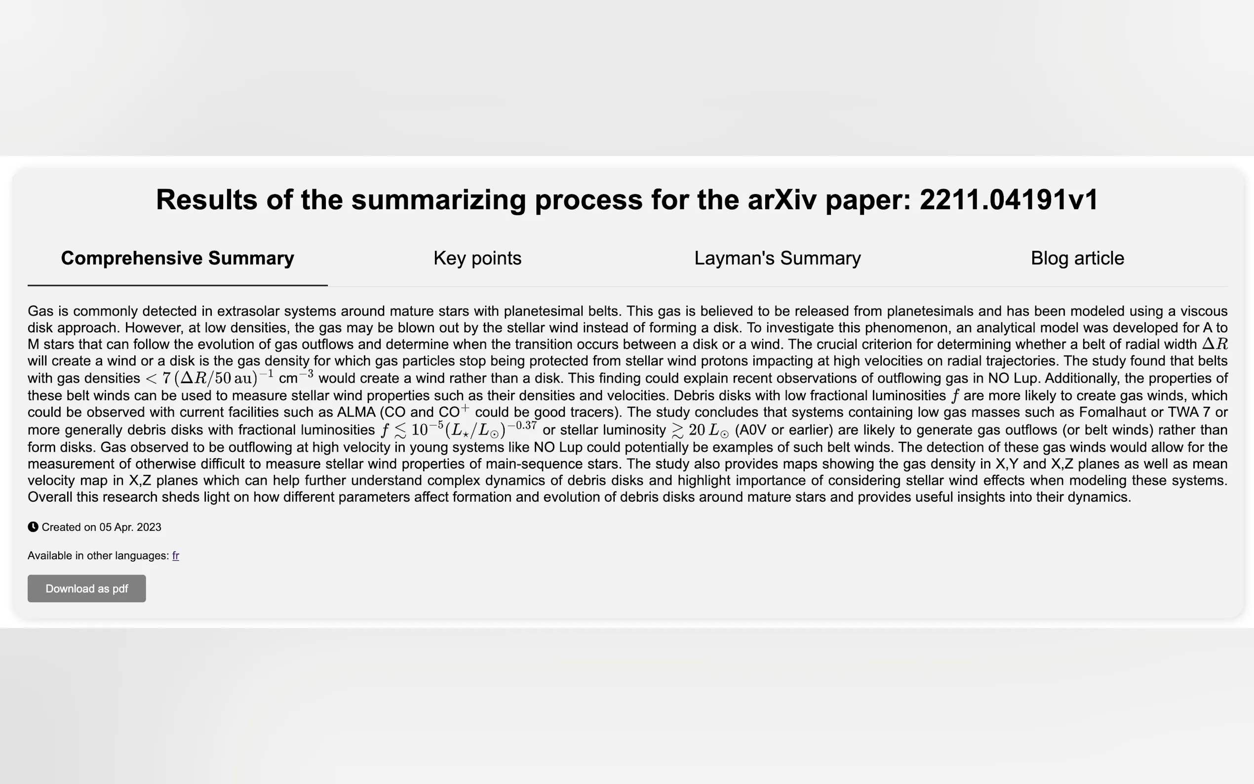 SummarizePaper gallery image