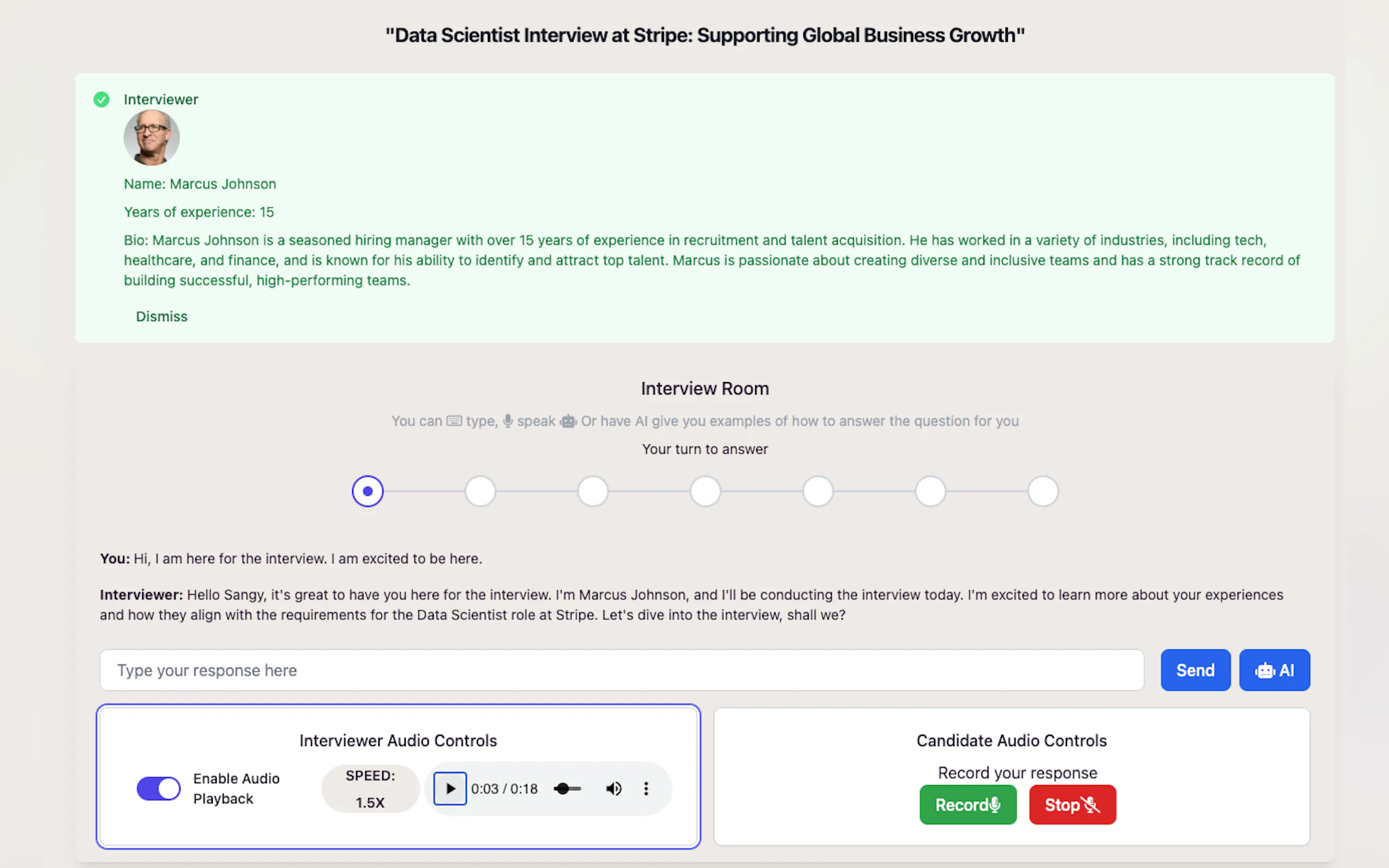 RightJoin AI Mock Interviews gallery image
