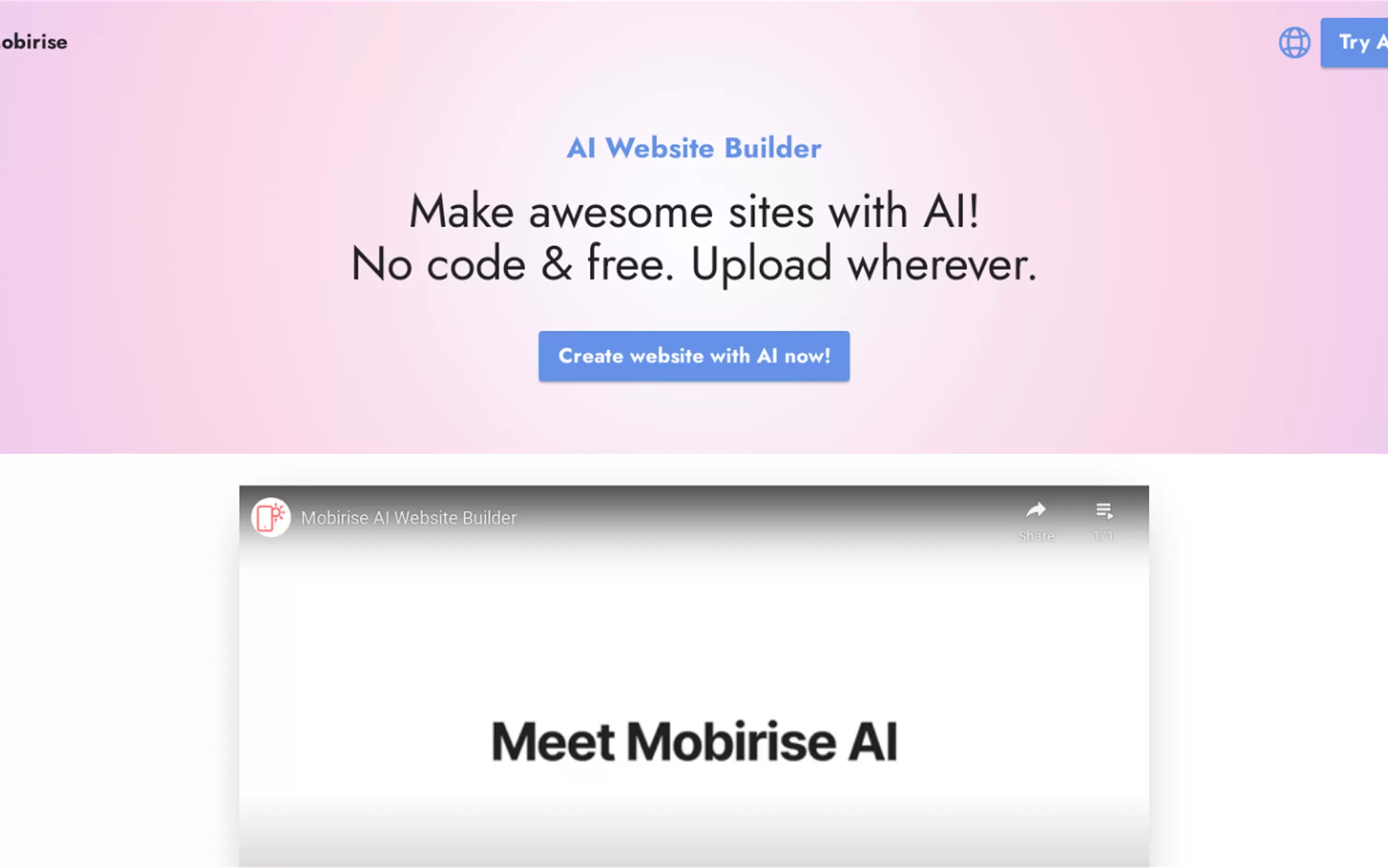 Mobirise AI gallery image