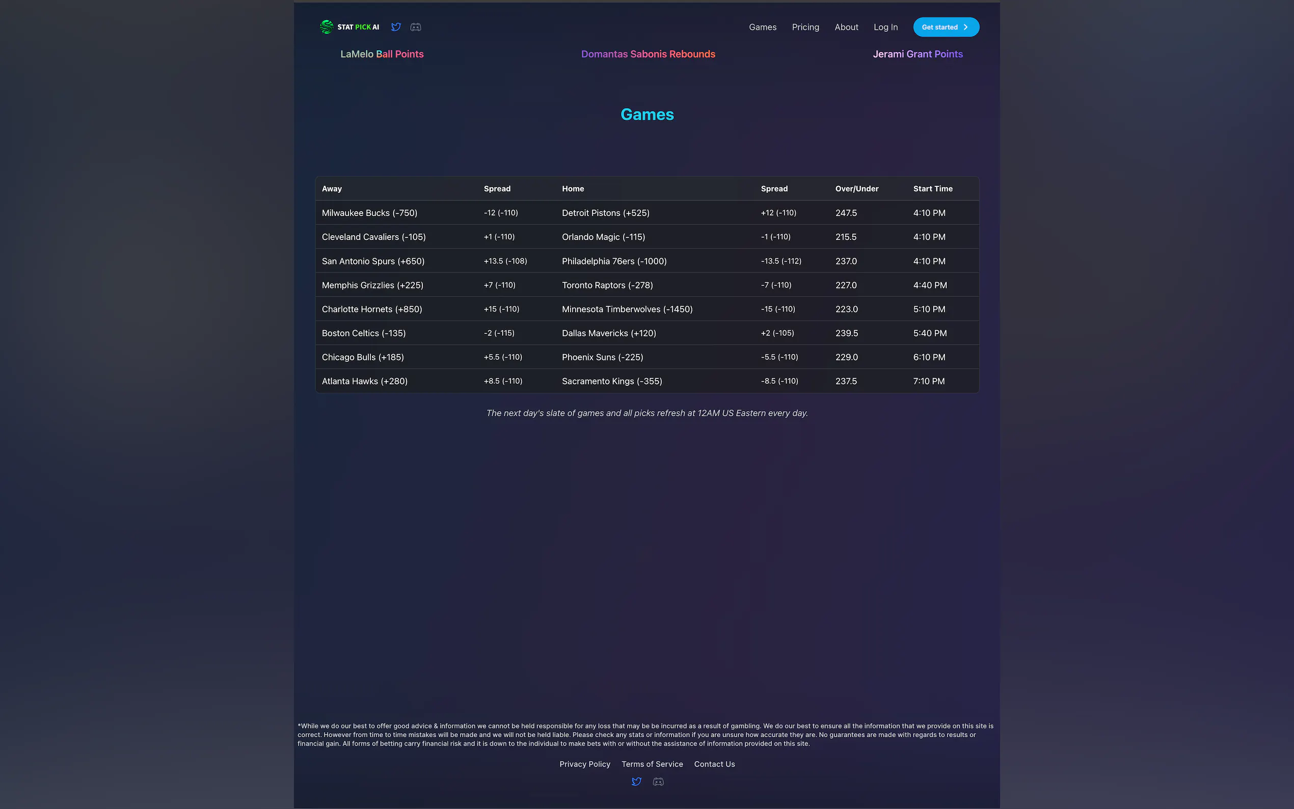 Stat Pick AI gallery image