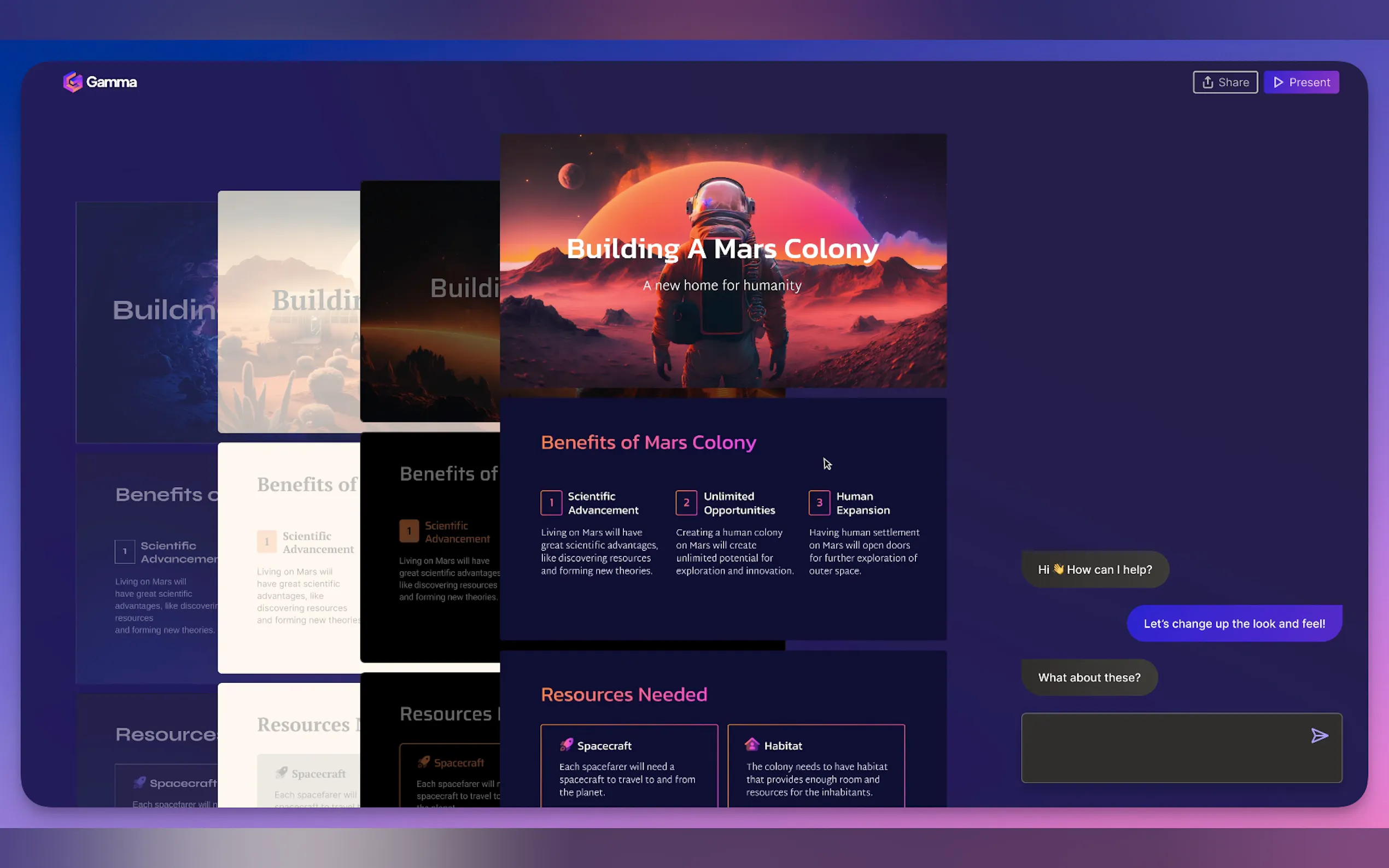 Gamma AI gallery image
