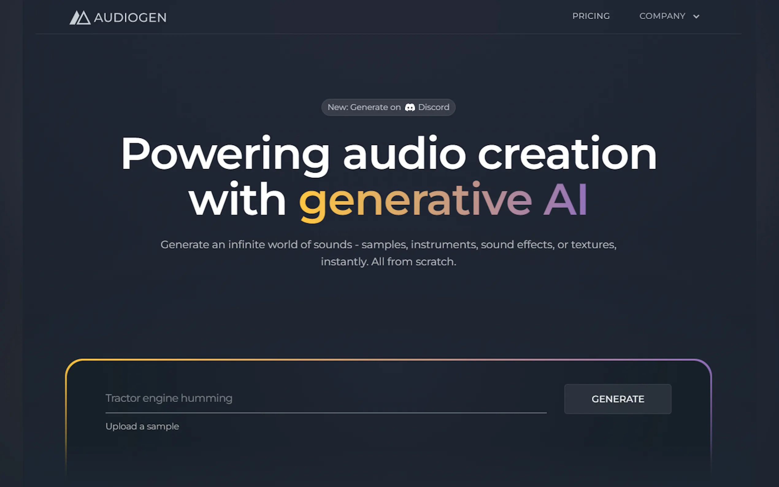 Audiogen gallery image