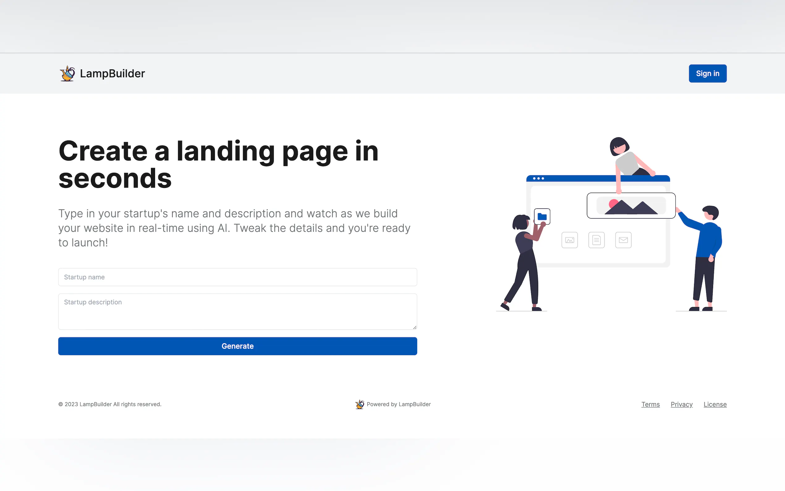 LampBuilder gallery image