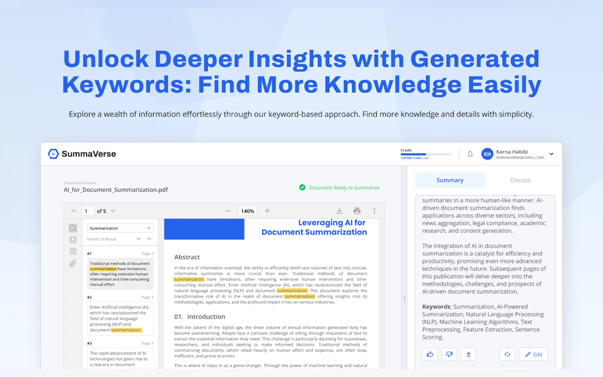 SummaVerse gallery image