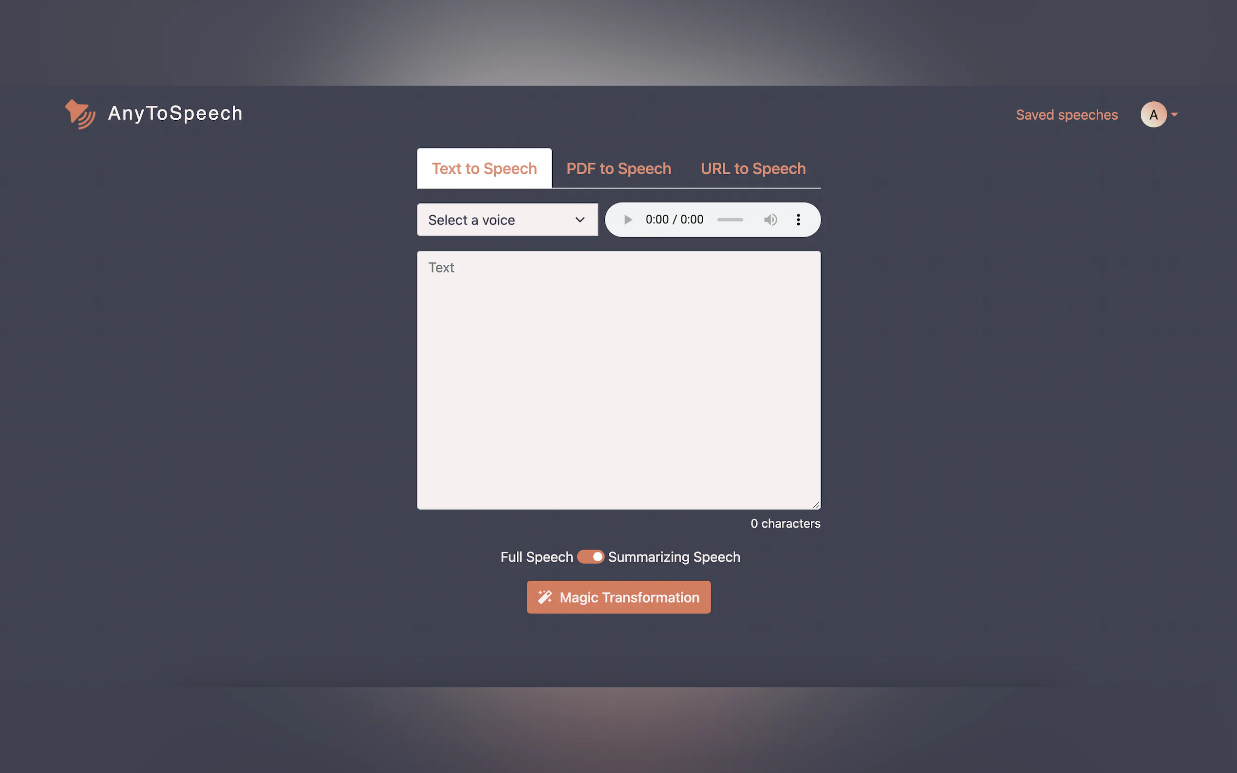 AnyToSpeech gallery image