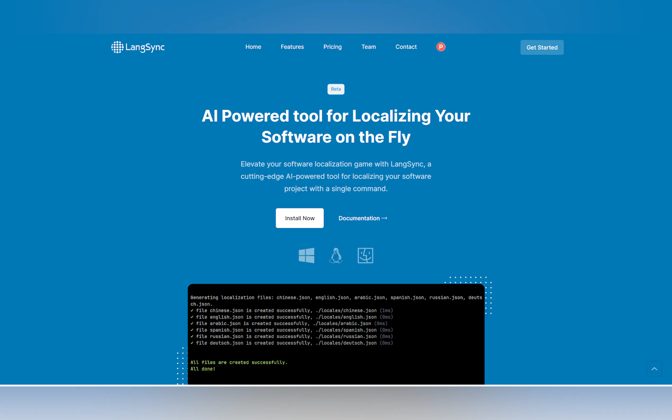 LangSync gallery image