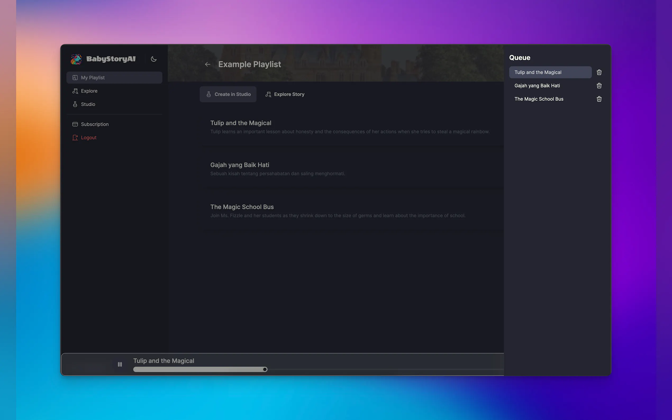 BabyStoryAI gallery image
