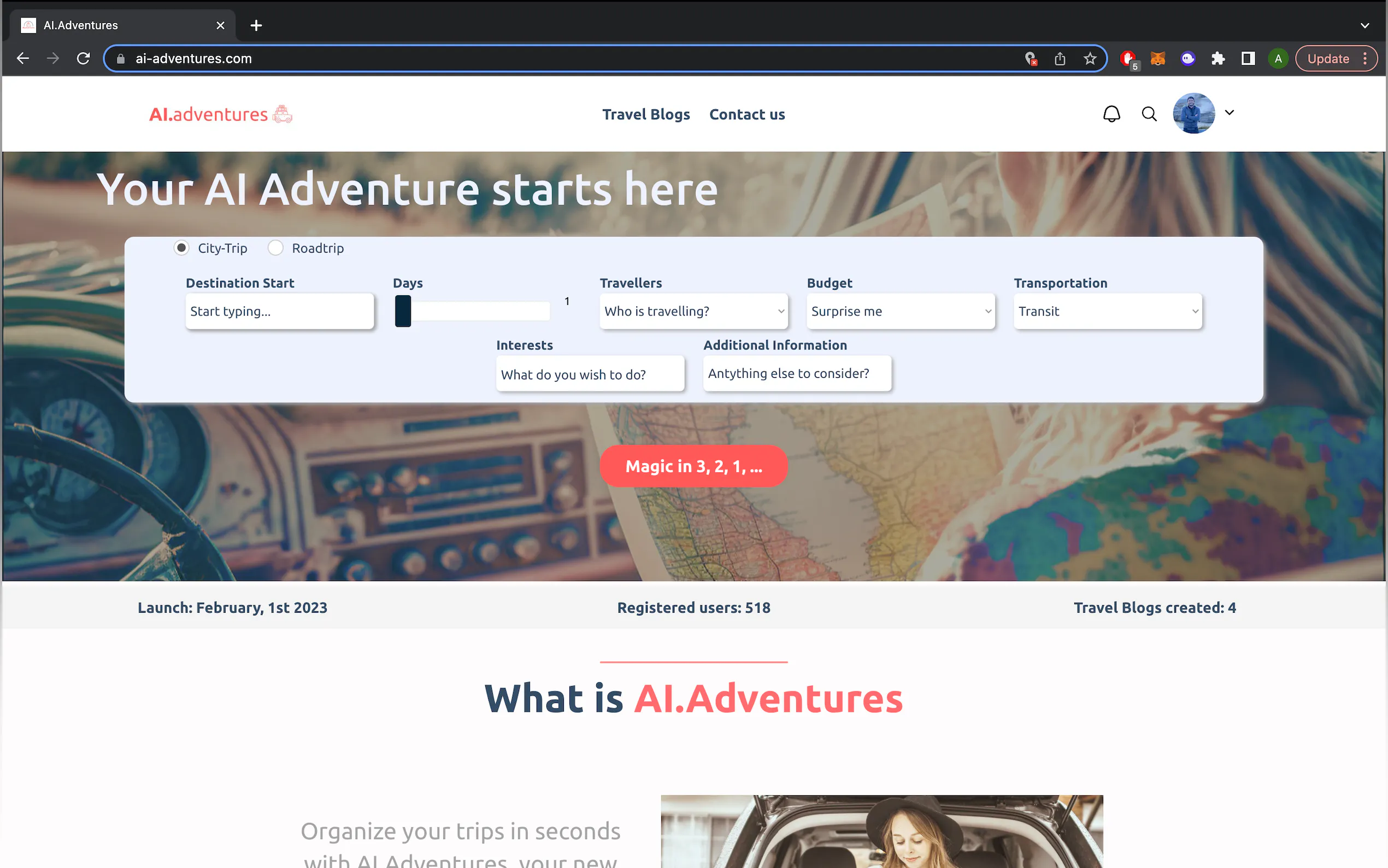 AI adventures gallery image