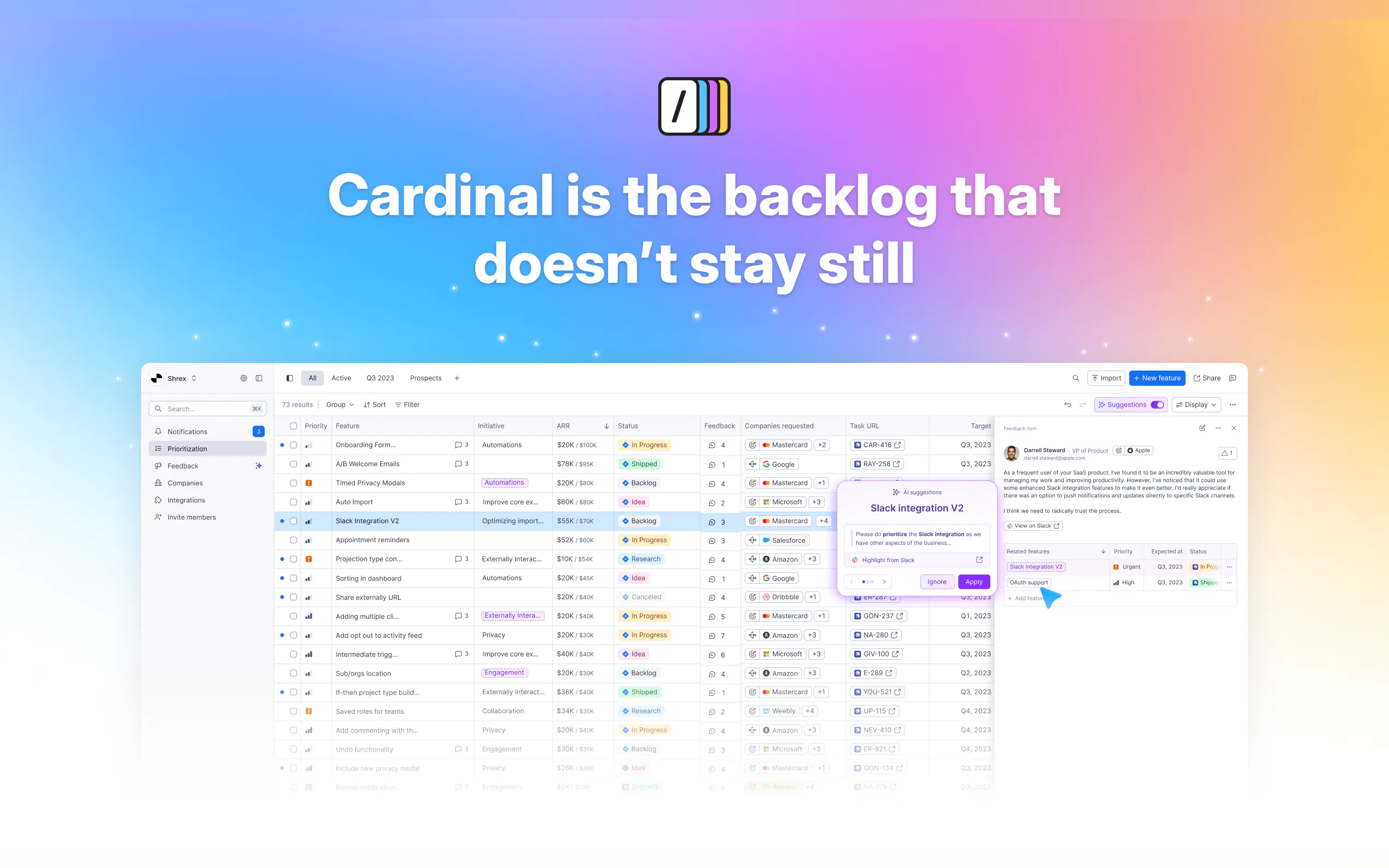 Cardinal gallery image