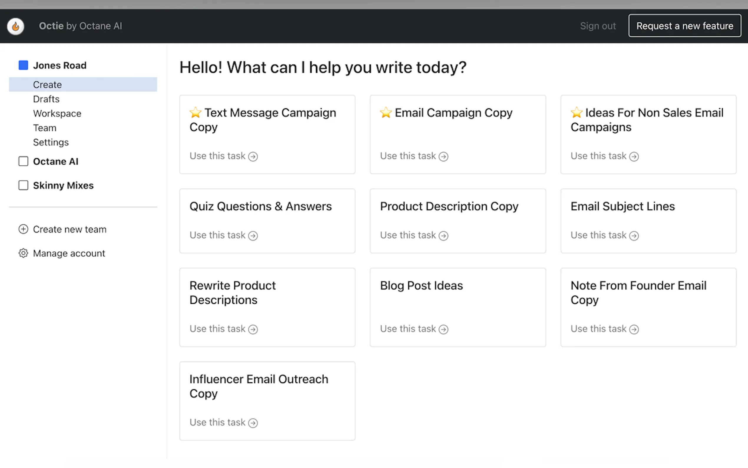Octie.ai gallery image
