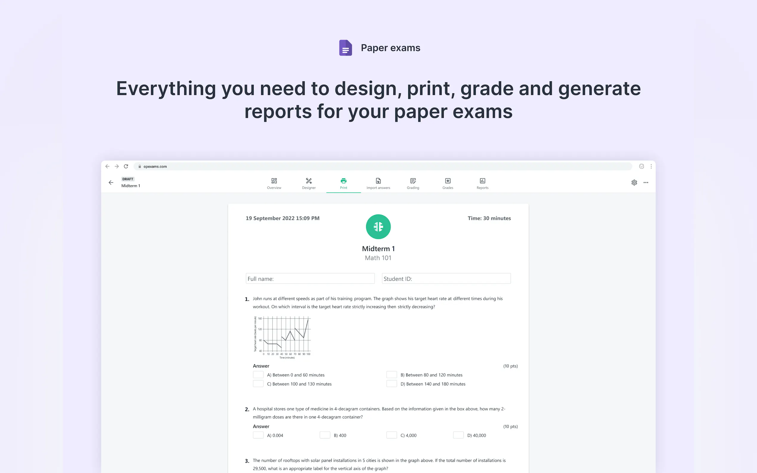 OpExams gallery image