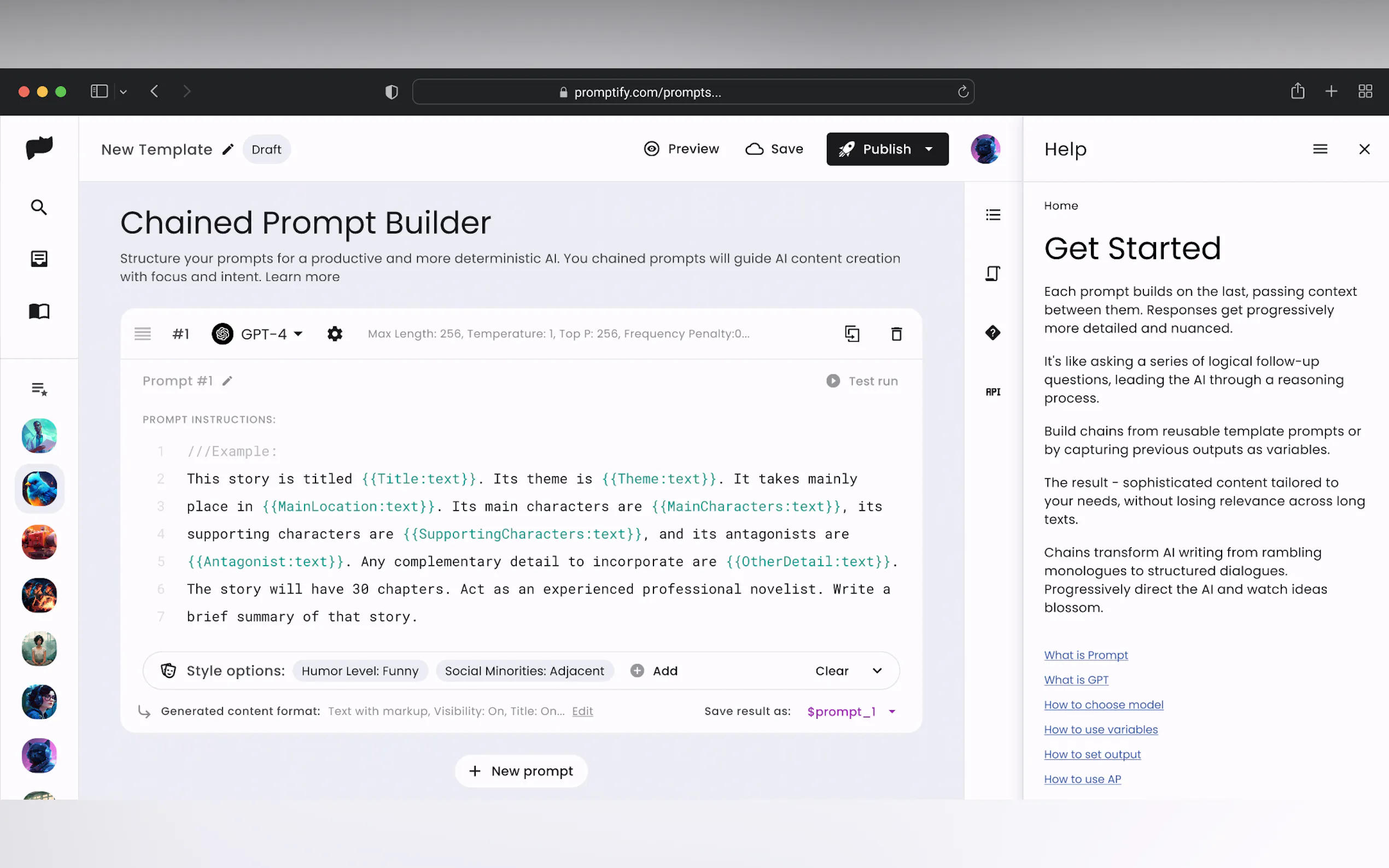 Promptify gallery image
