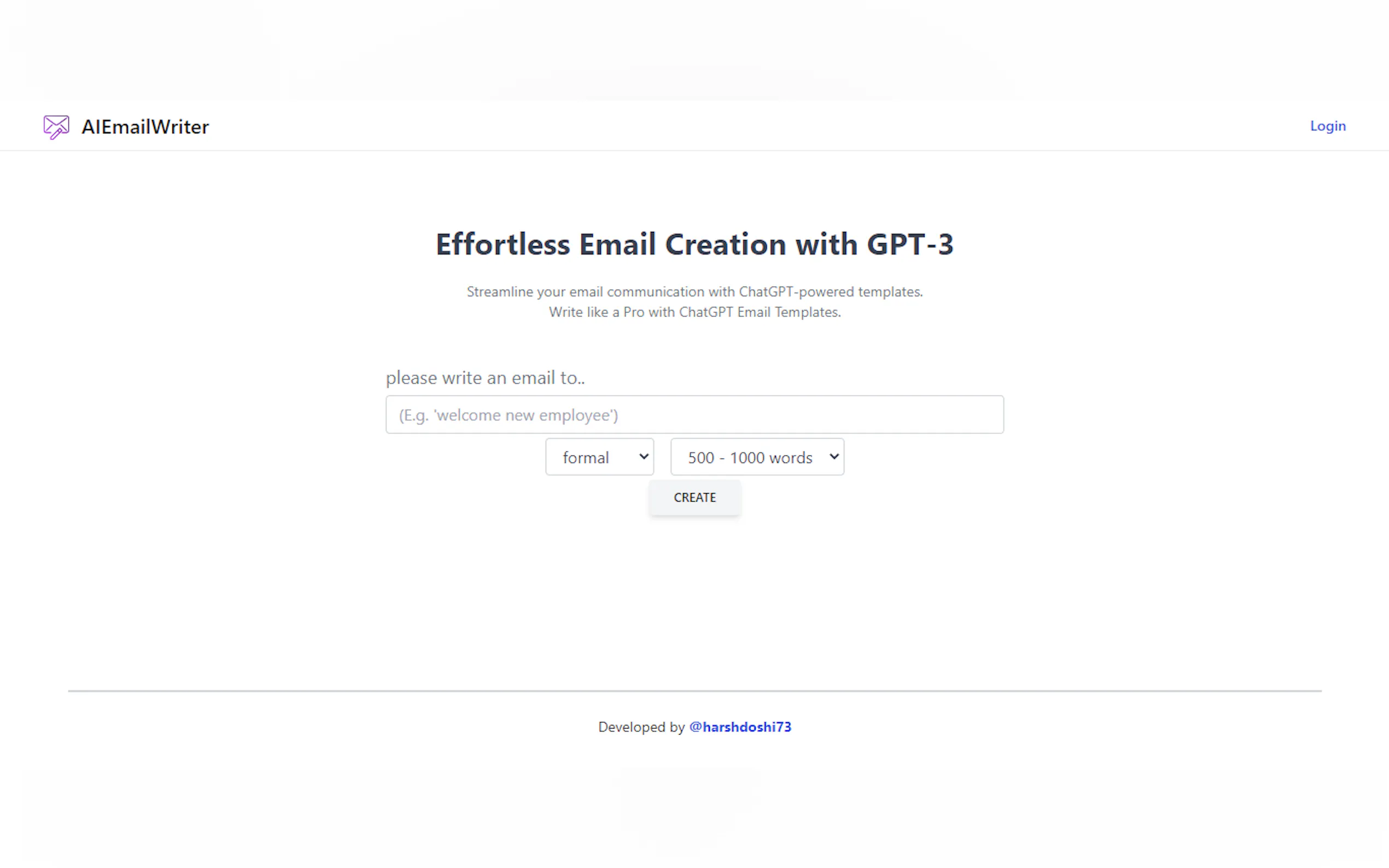 AI Email Writer gallery image