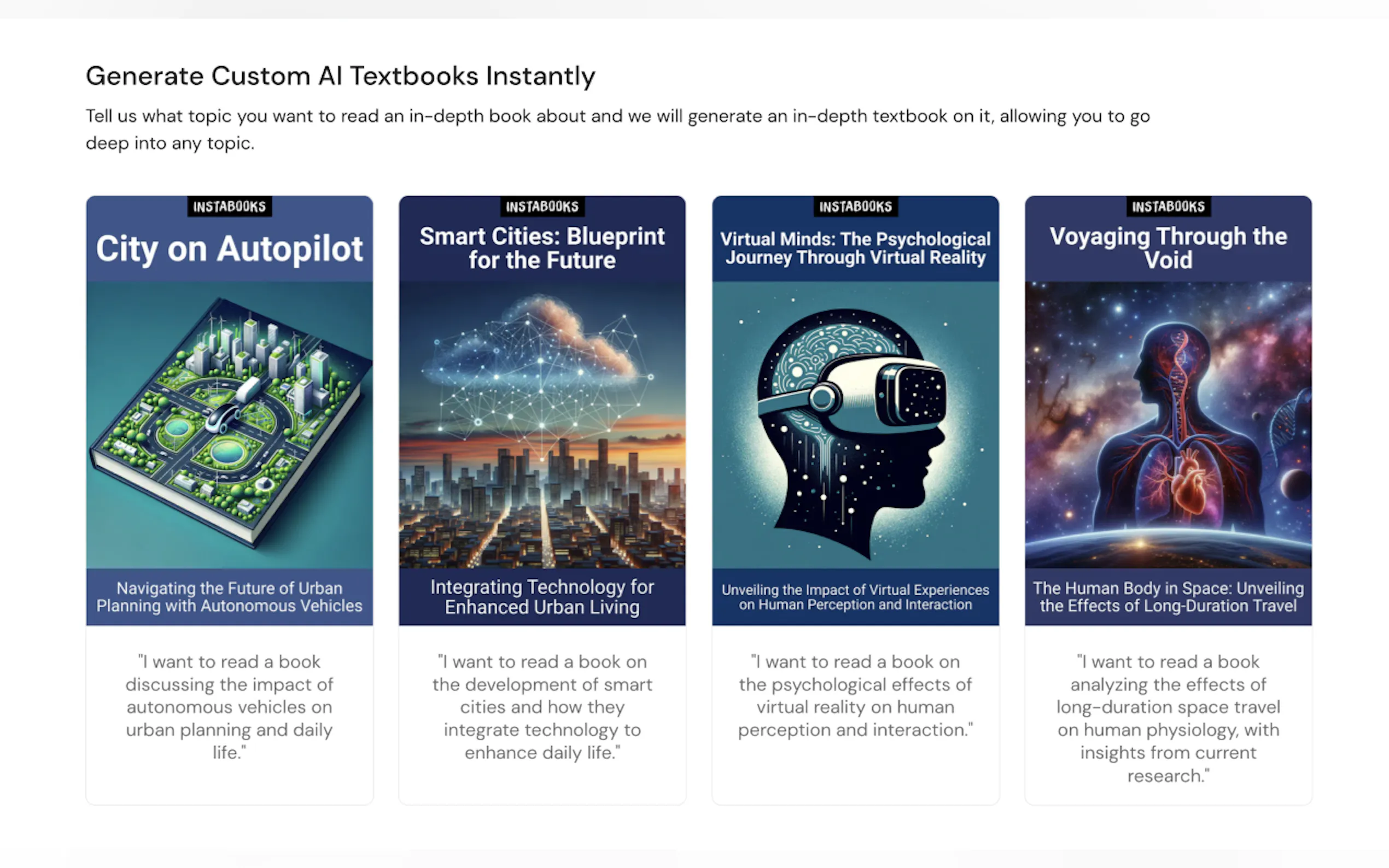 Instabooks AI gallery image