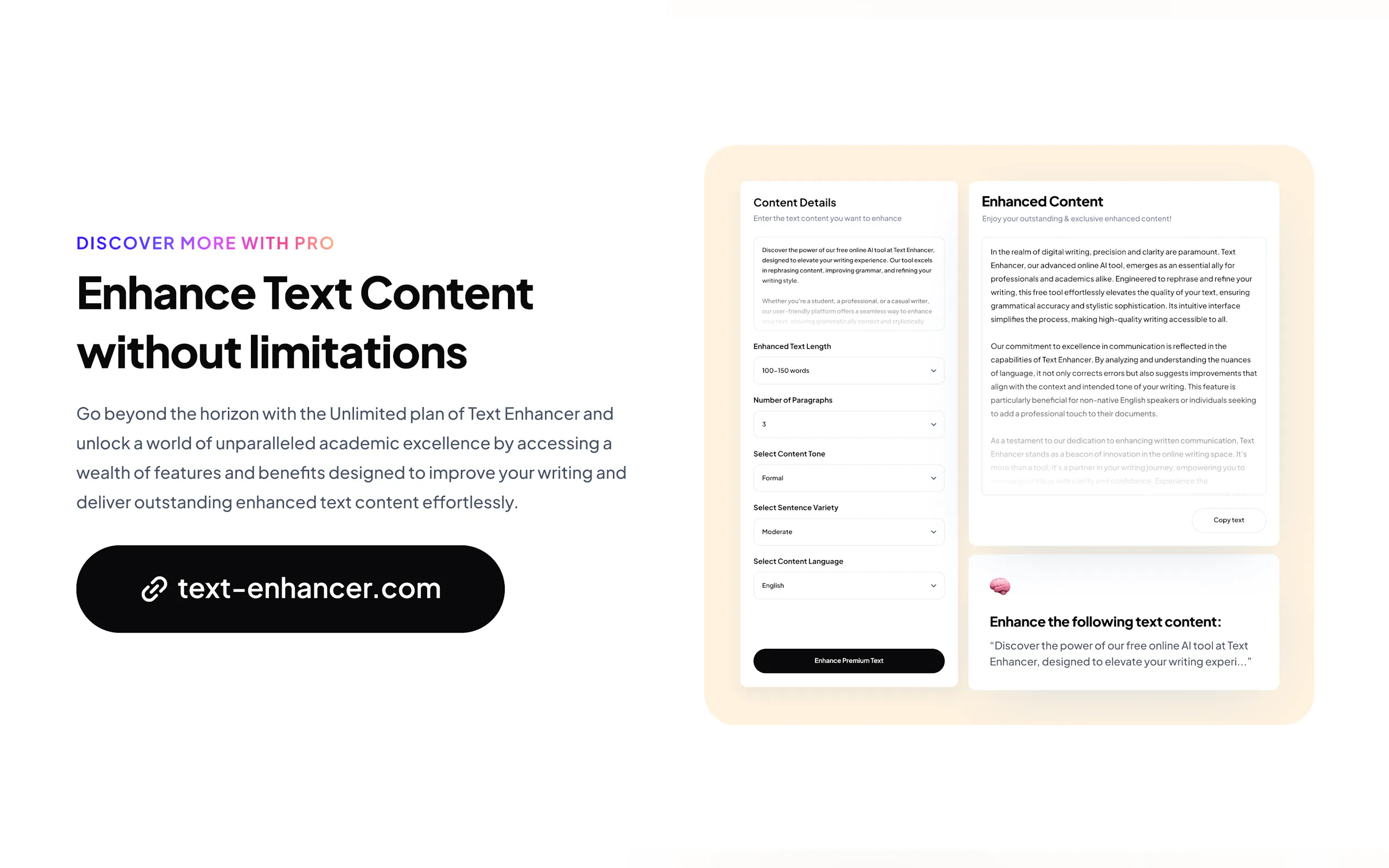 Text Enhancer AI gallery image