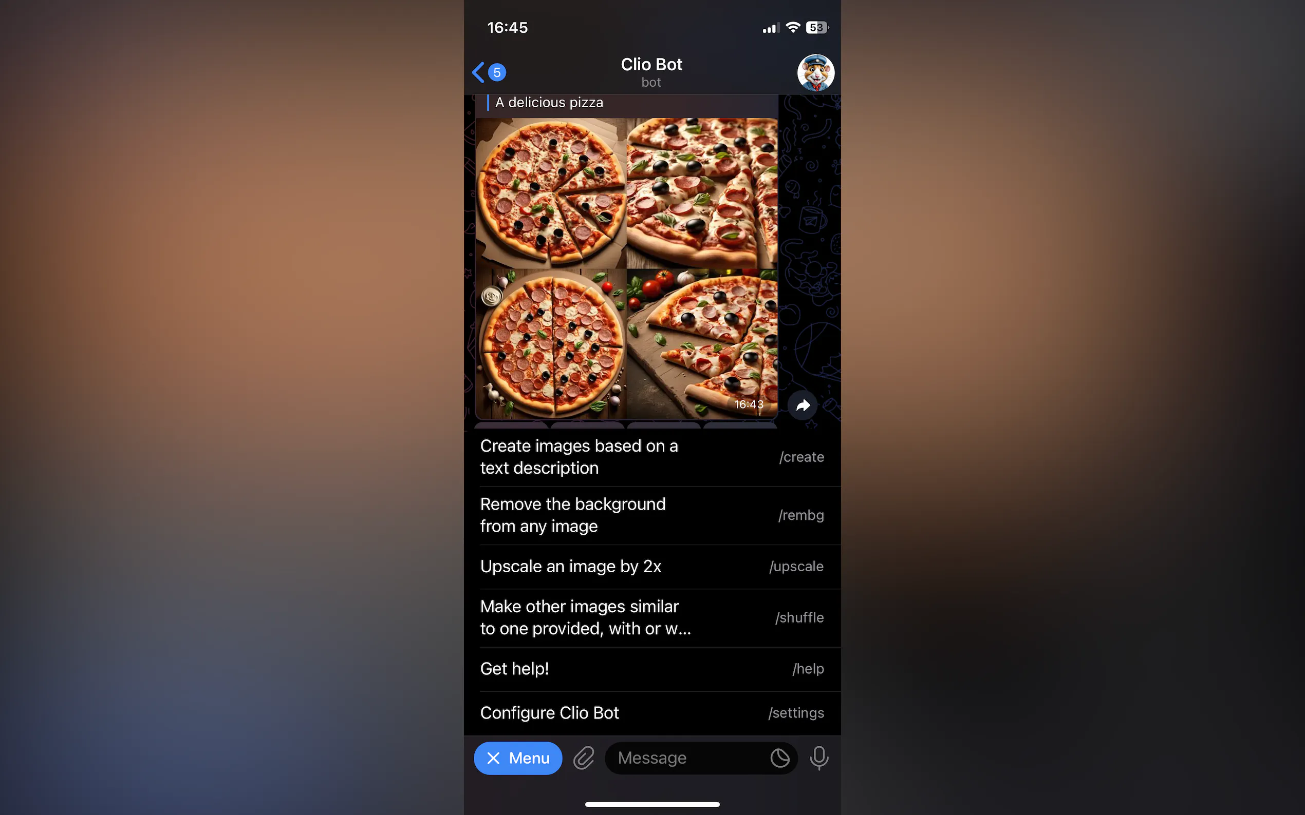 Clio Image Maker for Whatsapp & Telegram gallery image
